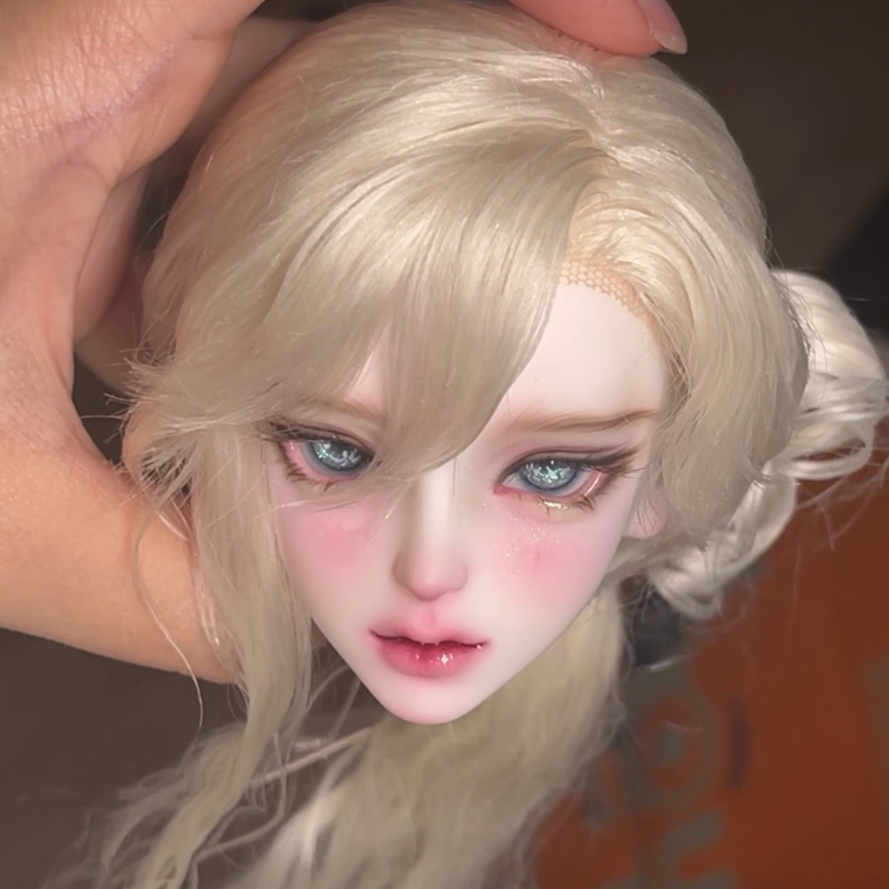 LizDoll 1/4 bjd head Velvet
