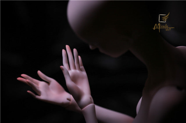 MiracleDoll 65cm double joints three sections BJD female body