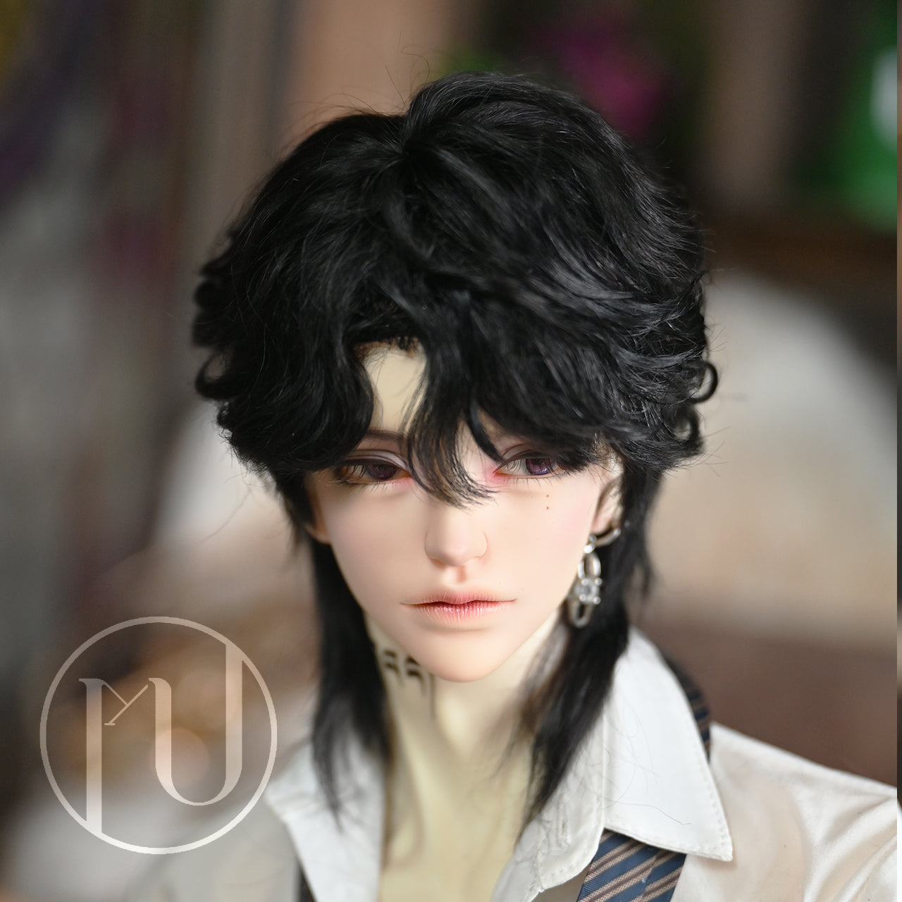 Mu 1/4 1/3 BJD wig wolf tail代购