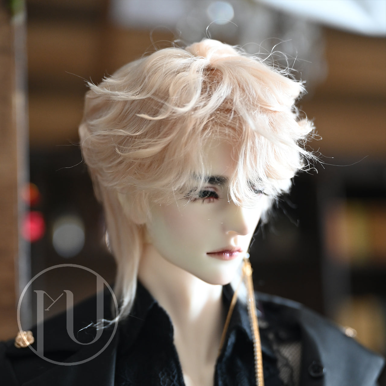 Mu 1/4 1/3 BJD wig wolf tail代购