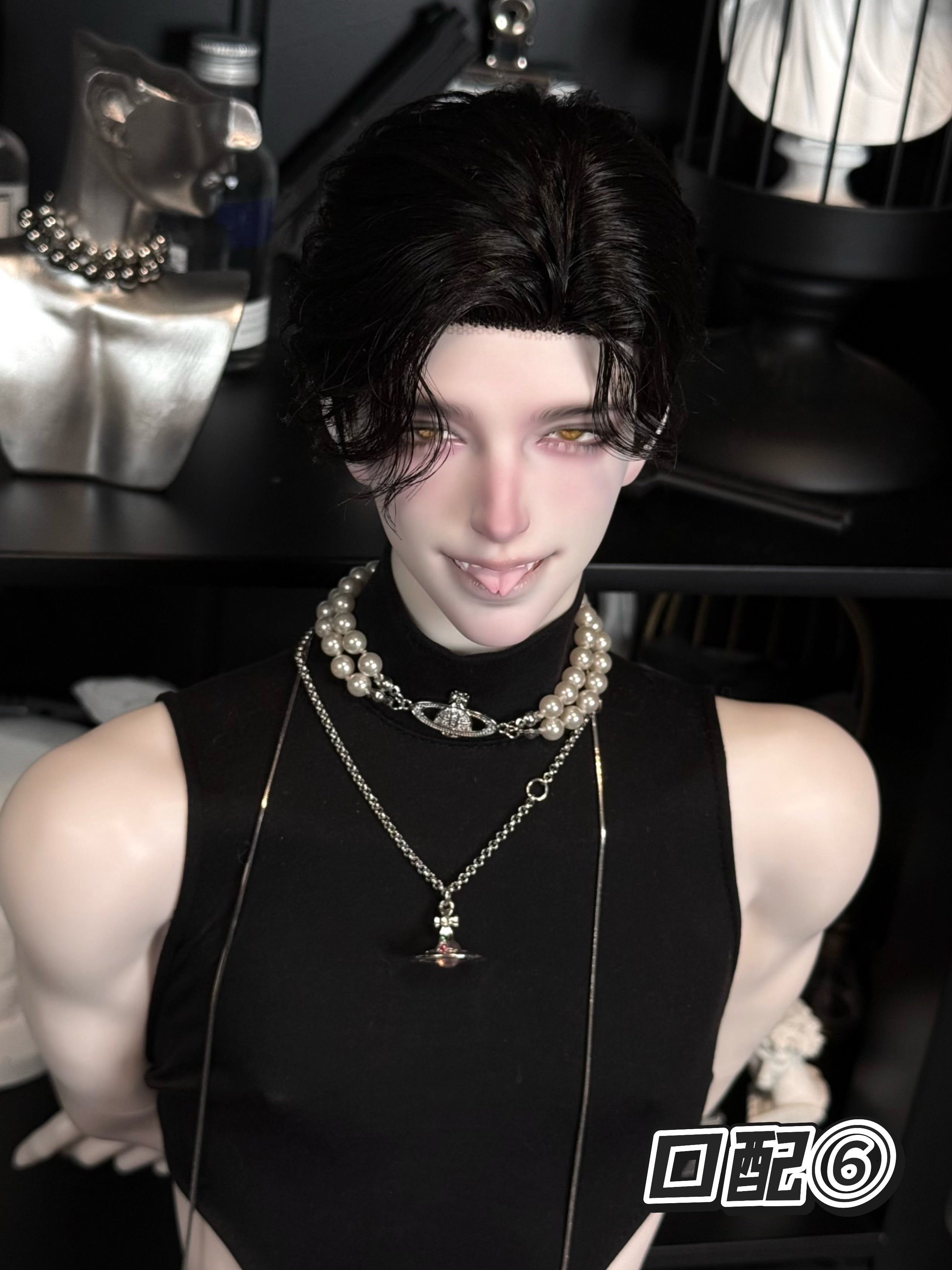 Muse 75cm BJD head Glen SP