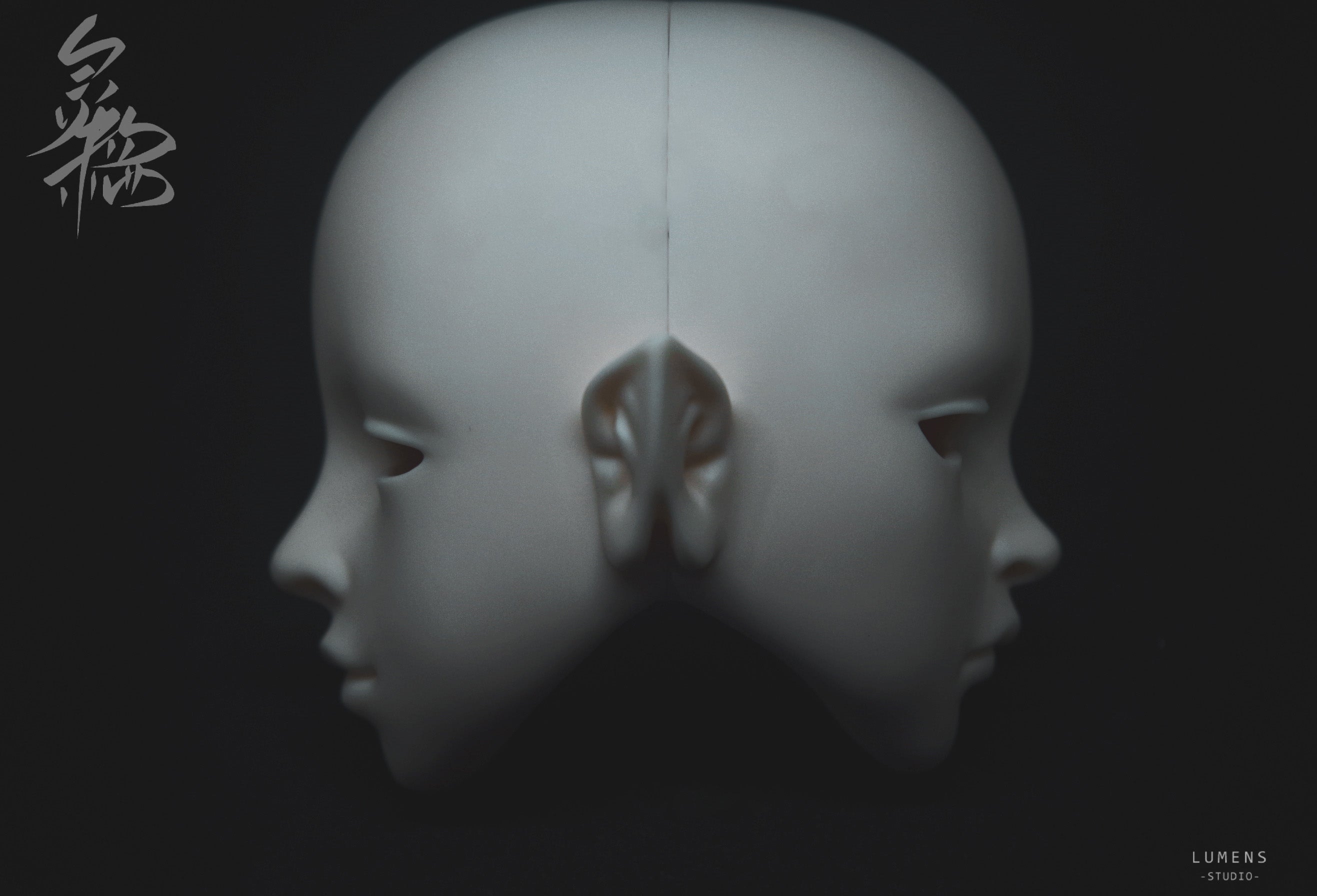 Lumens 1/3 BJD double-side head YueYing