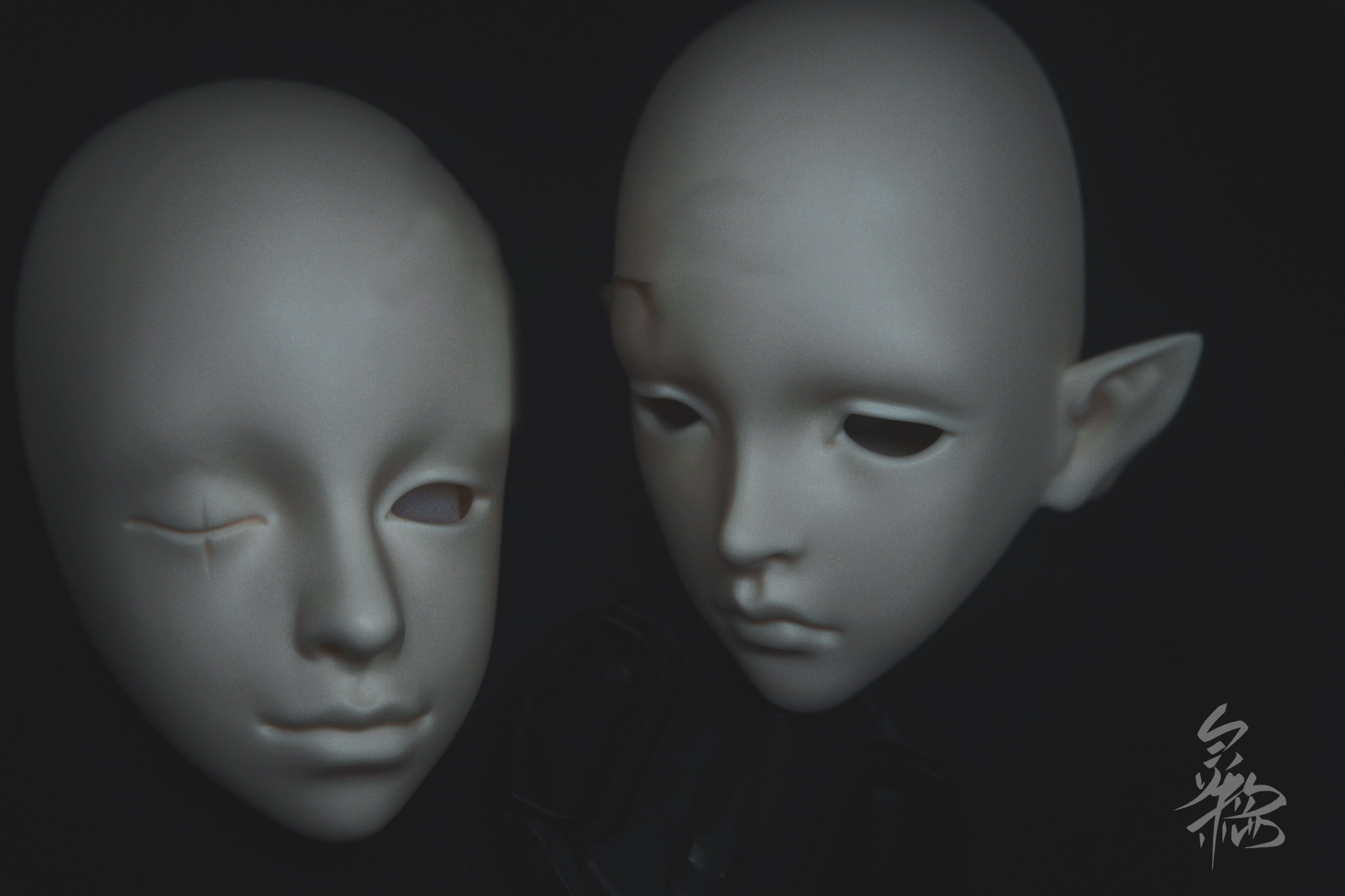 Lumens 1/3 BJD double-side head YueYing
