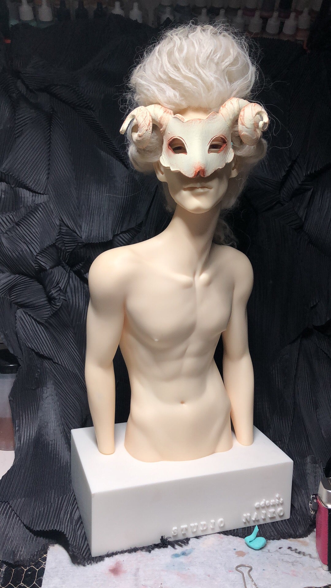 Naiko 75cm BJD head DaGong