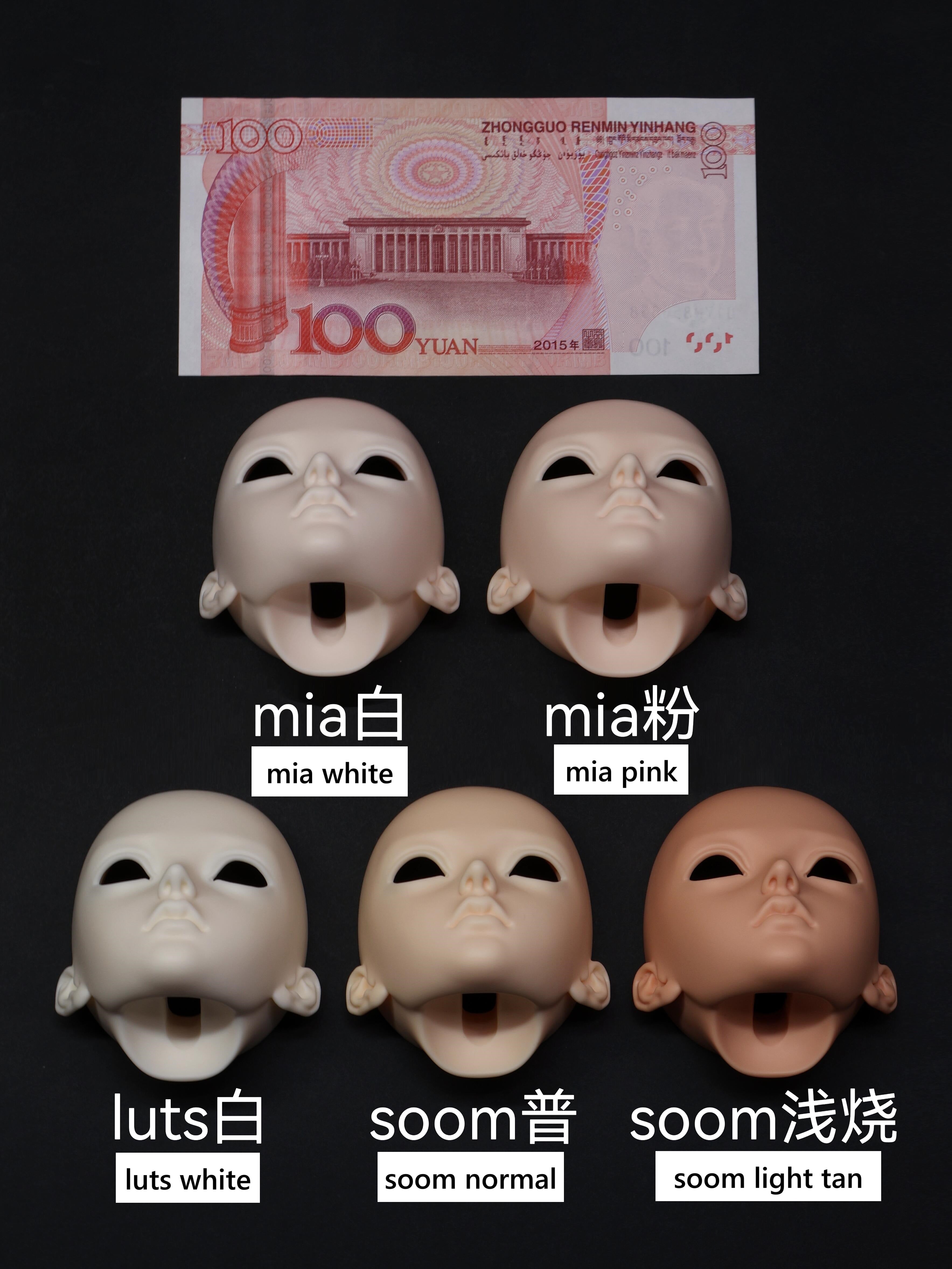 Pencezero 1/3 BJD Head Riel