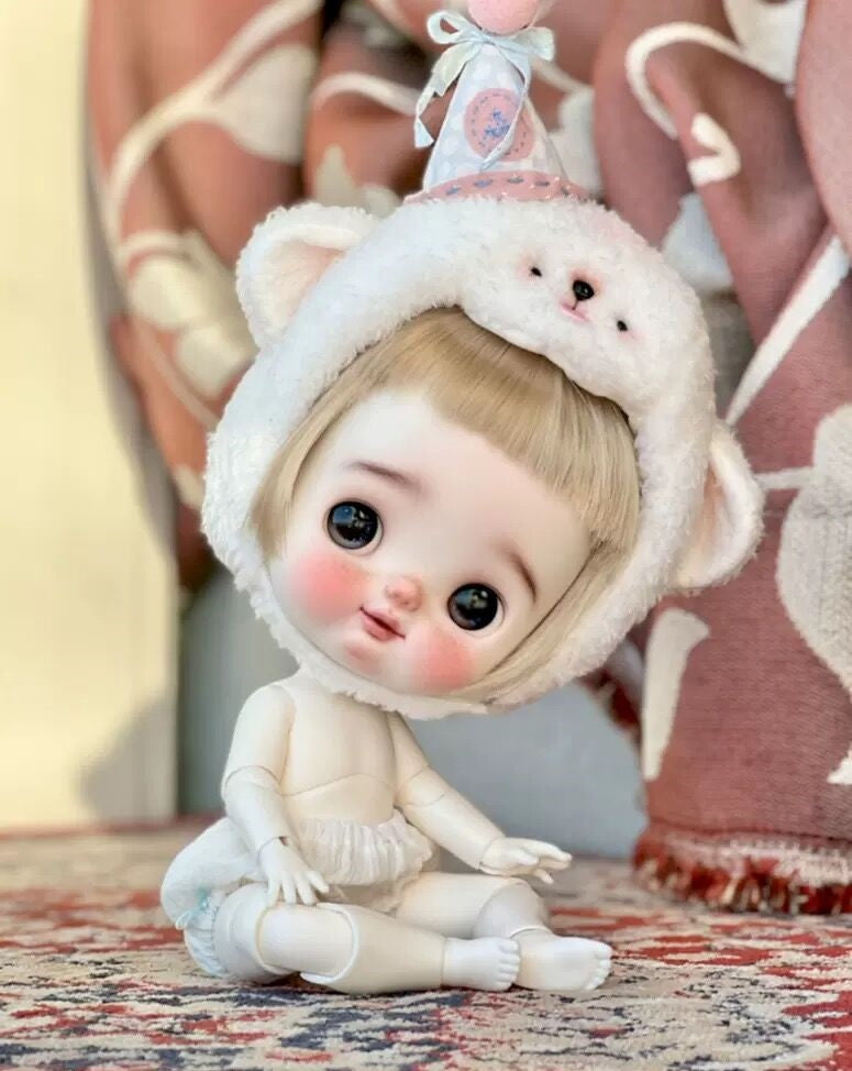 Pettimal 1/6 BJD fat sheep body