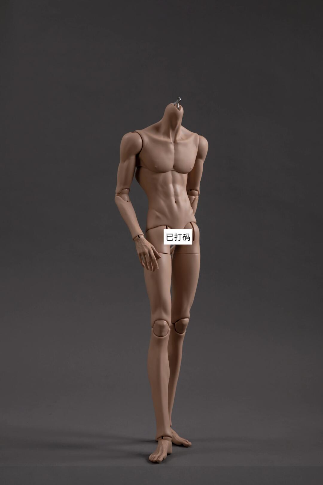 DollZone 1/3 bjd body 75cm uncle thin muscle version