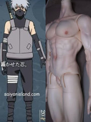 Kakashi upgraded body blushing+ extra clothes