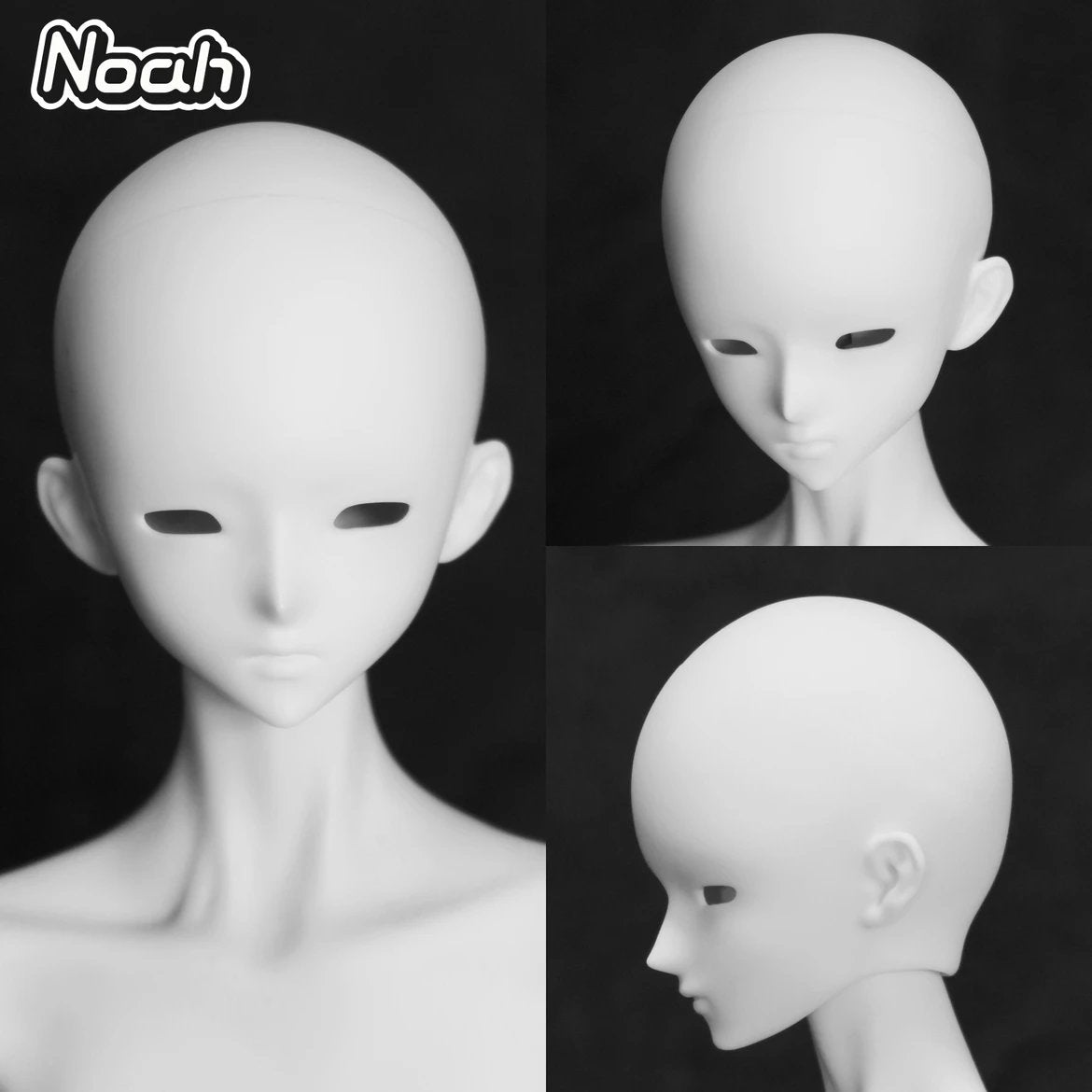 SOII 1/4 BJD head Noah & Finn