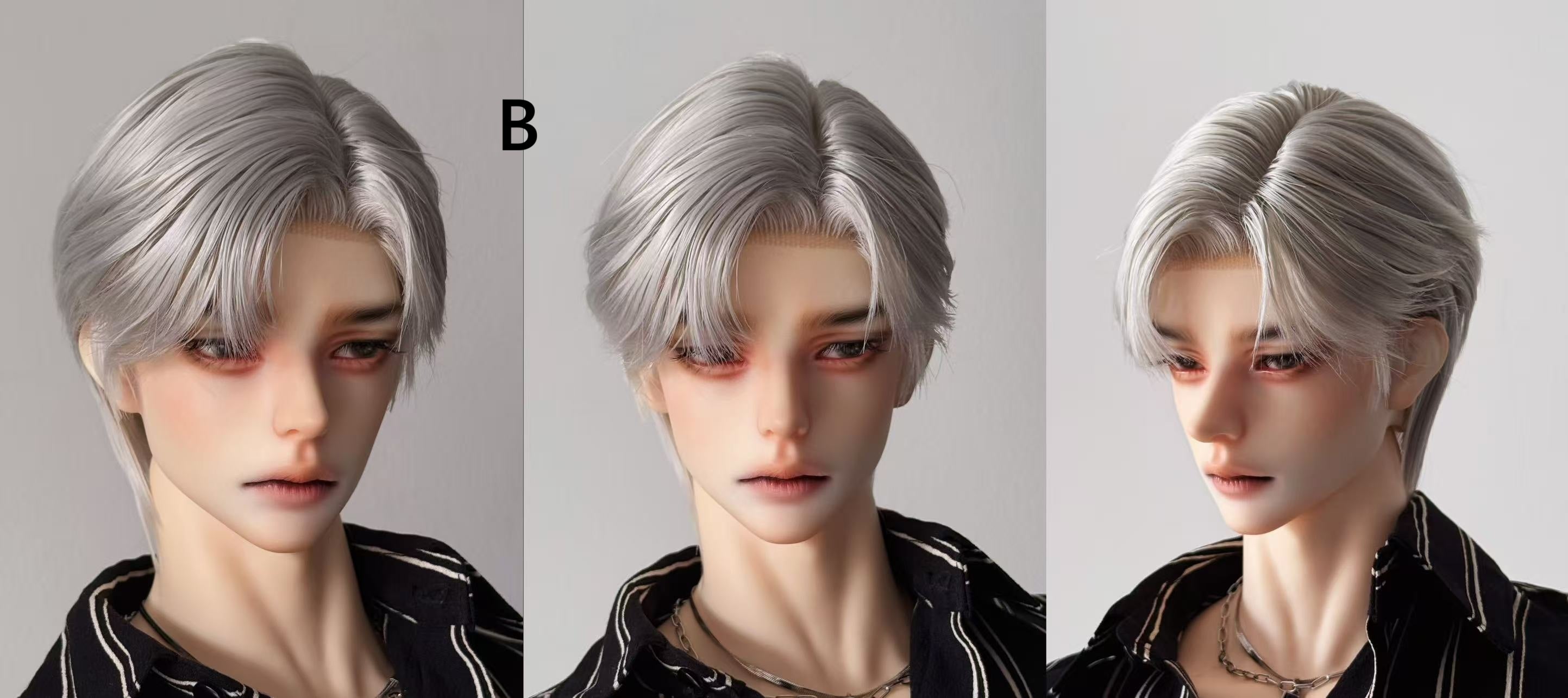 XingXi 70 & 75cm uncle BJD wig new
