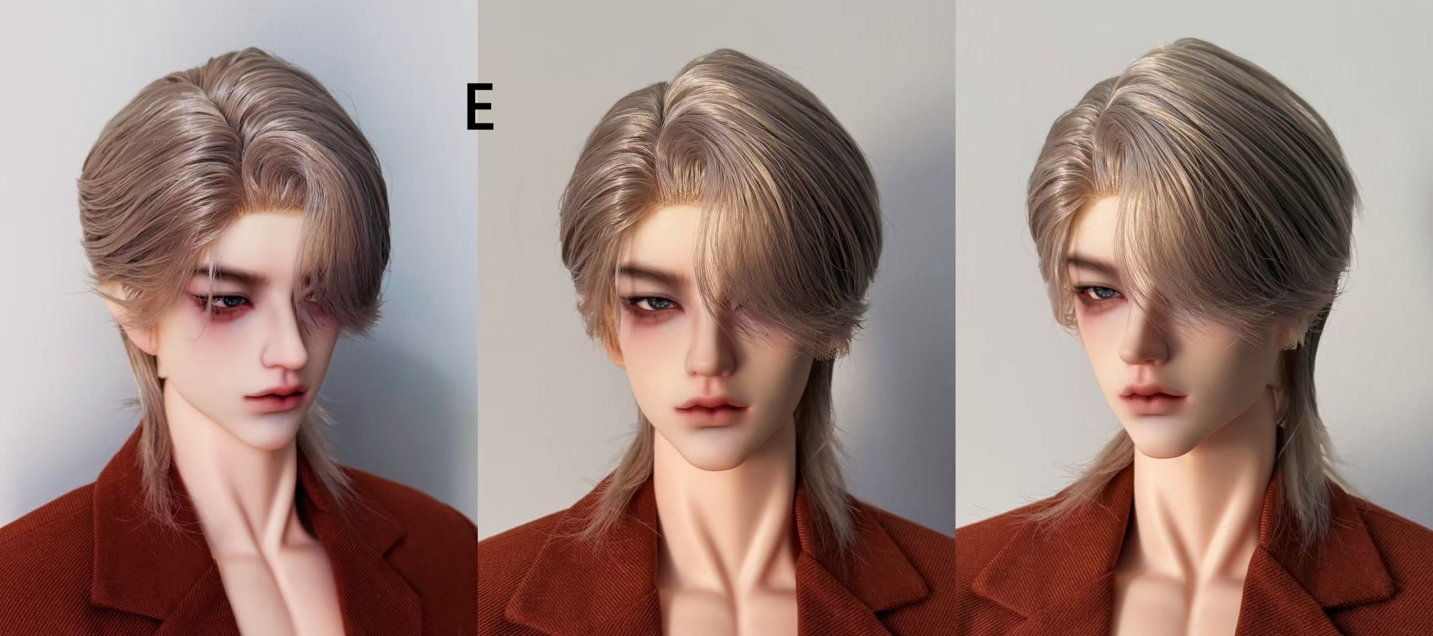 XingXi 70 & 75cm uncle BJD wig new