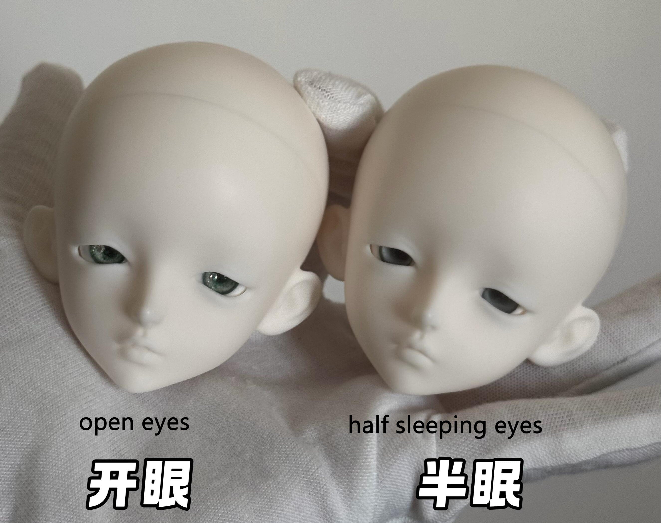 Hole 1/4 bjd head Yuan冤
