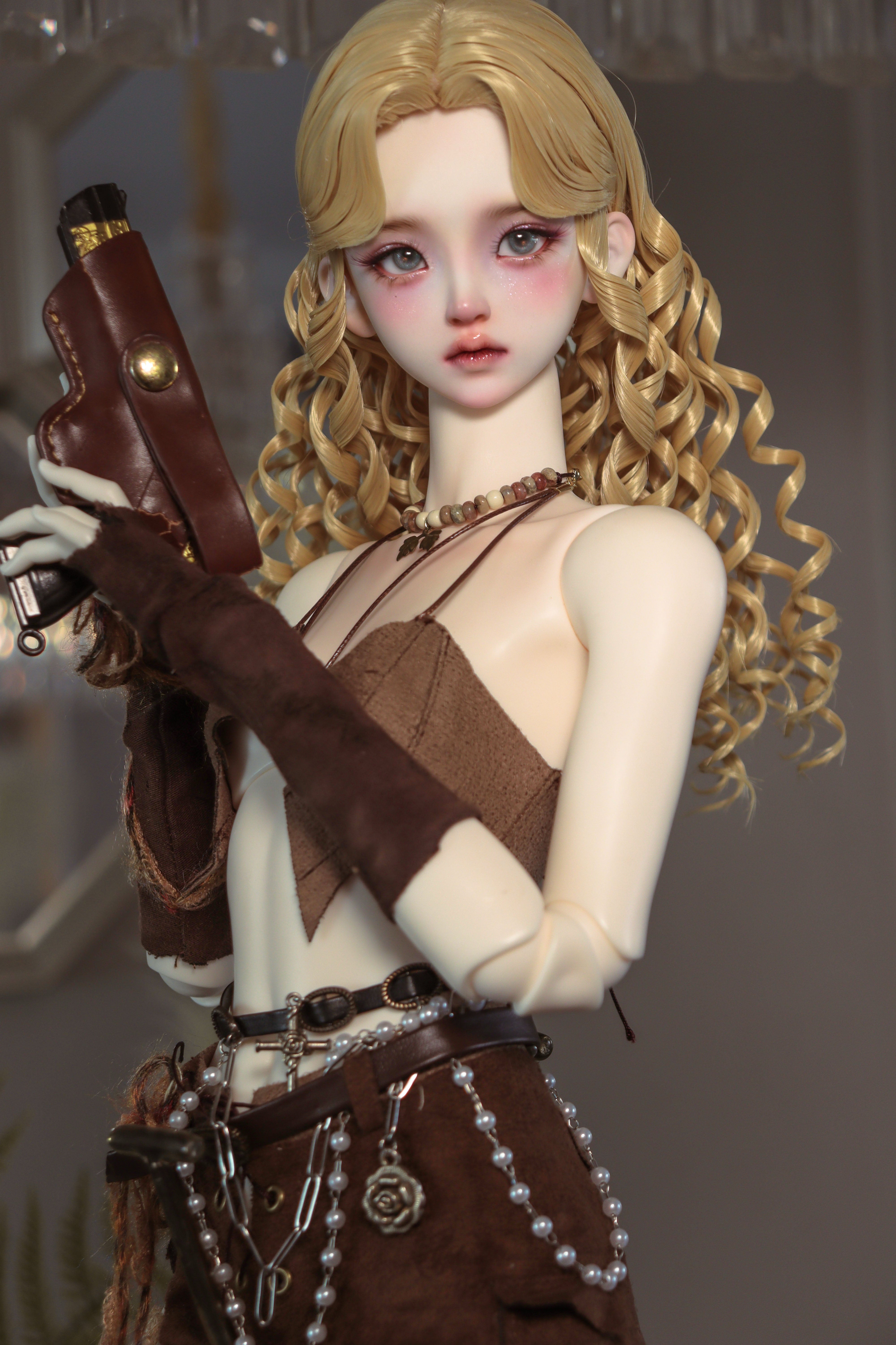 QianQian 1/3 BJD Head Nina & Nyah