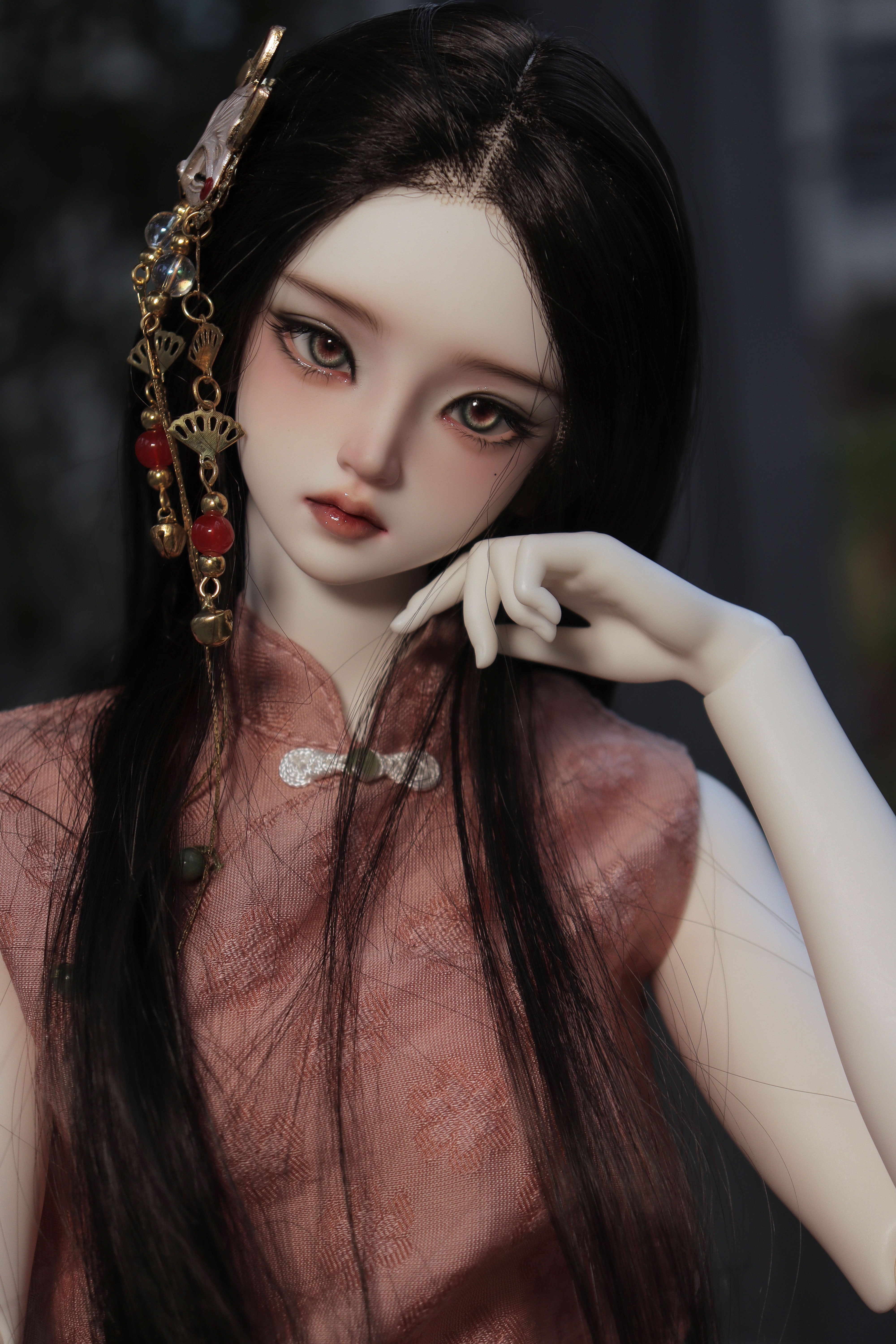 QianQian 1/3 BJD Head Nina & Nyah