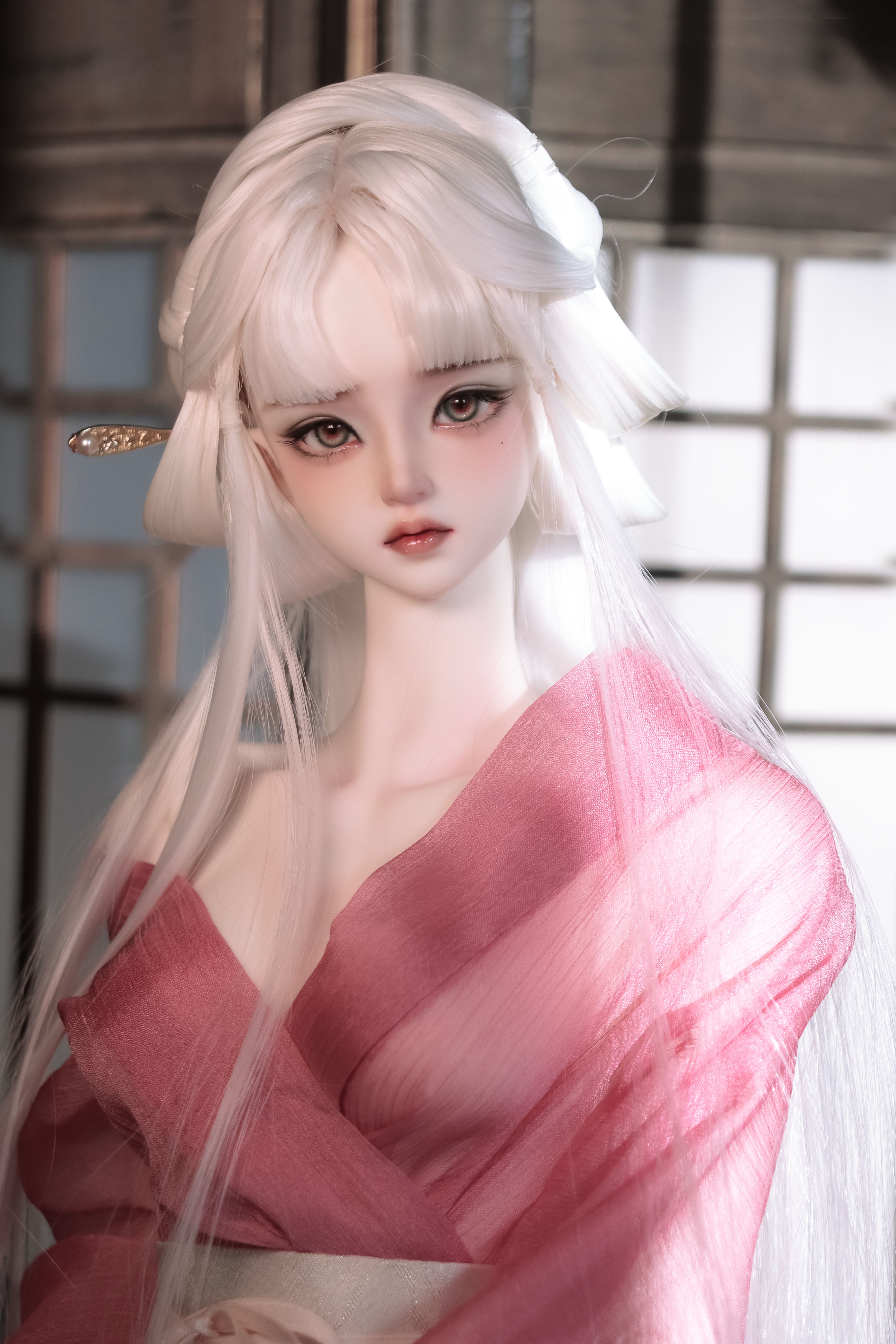 QianQian 1/3 BJD Head Nina & Nyah