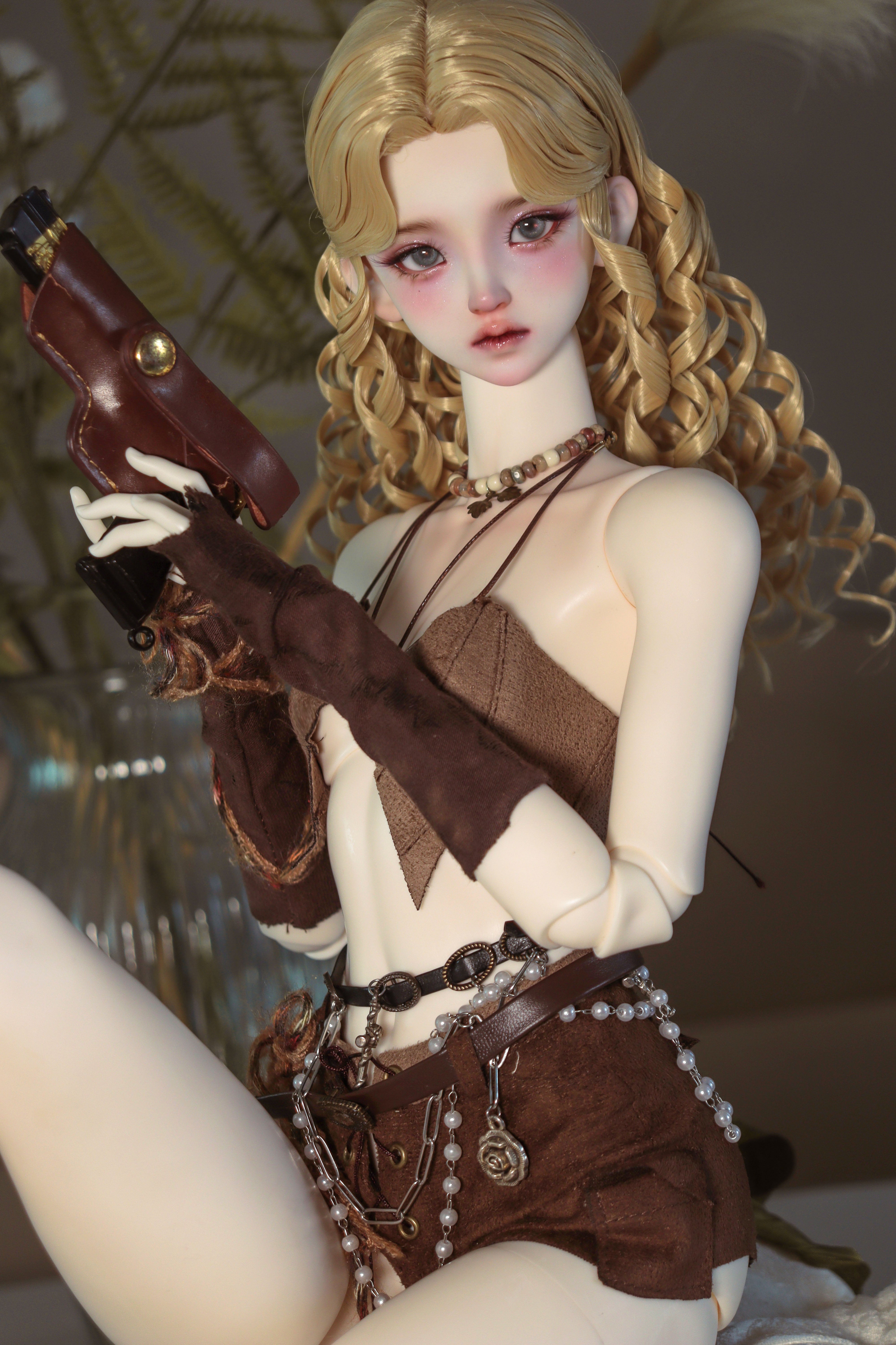 QianQian 1/3 BJD Head Nina & Nyah