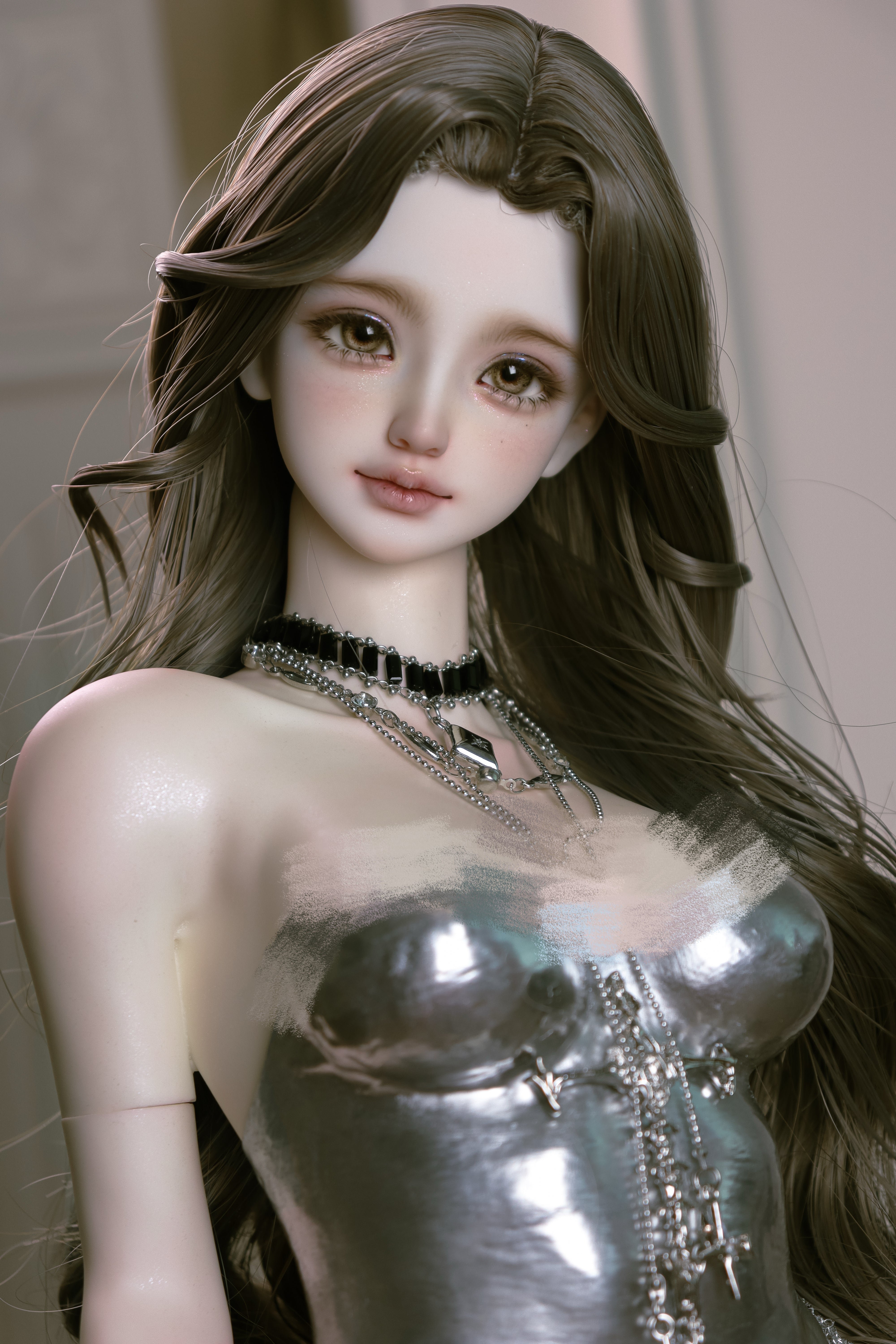 QianQian 1/3 BJD Head XiaoMei
