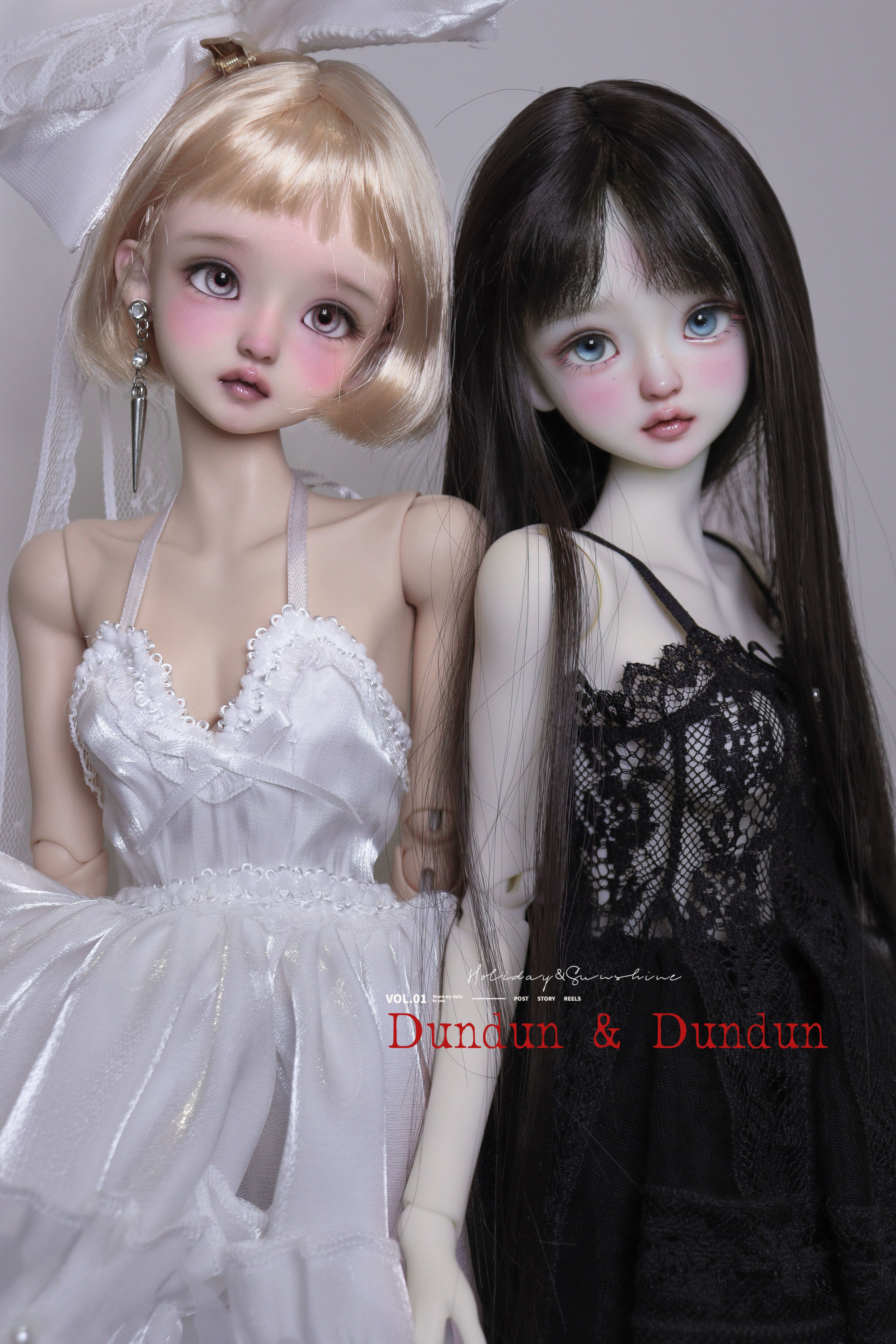 QianQian 1/4 BJD Head DunDun
