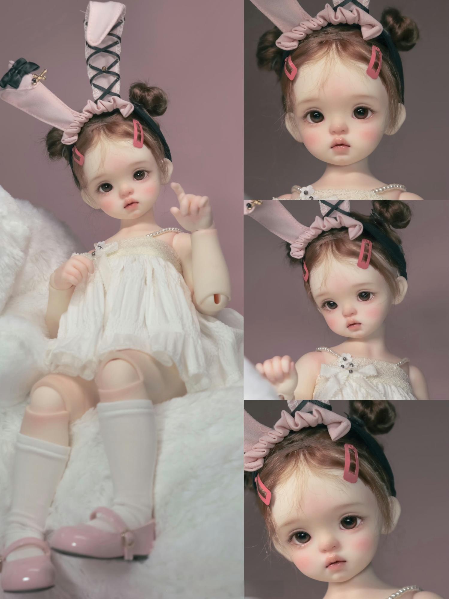 QianQian Yuanbao Chubby 1/4 BJD Head