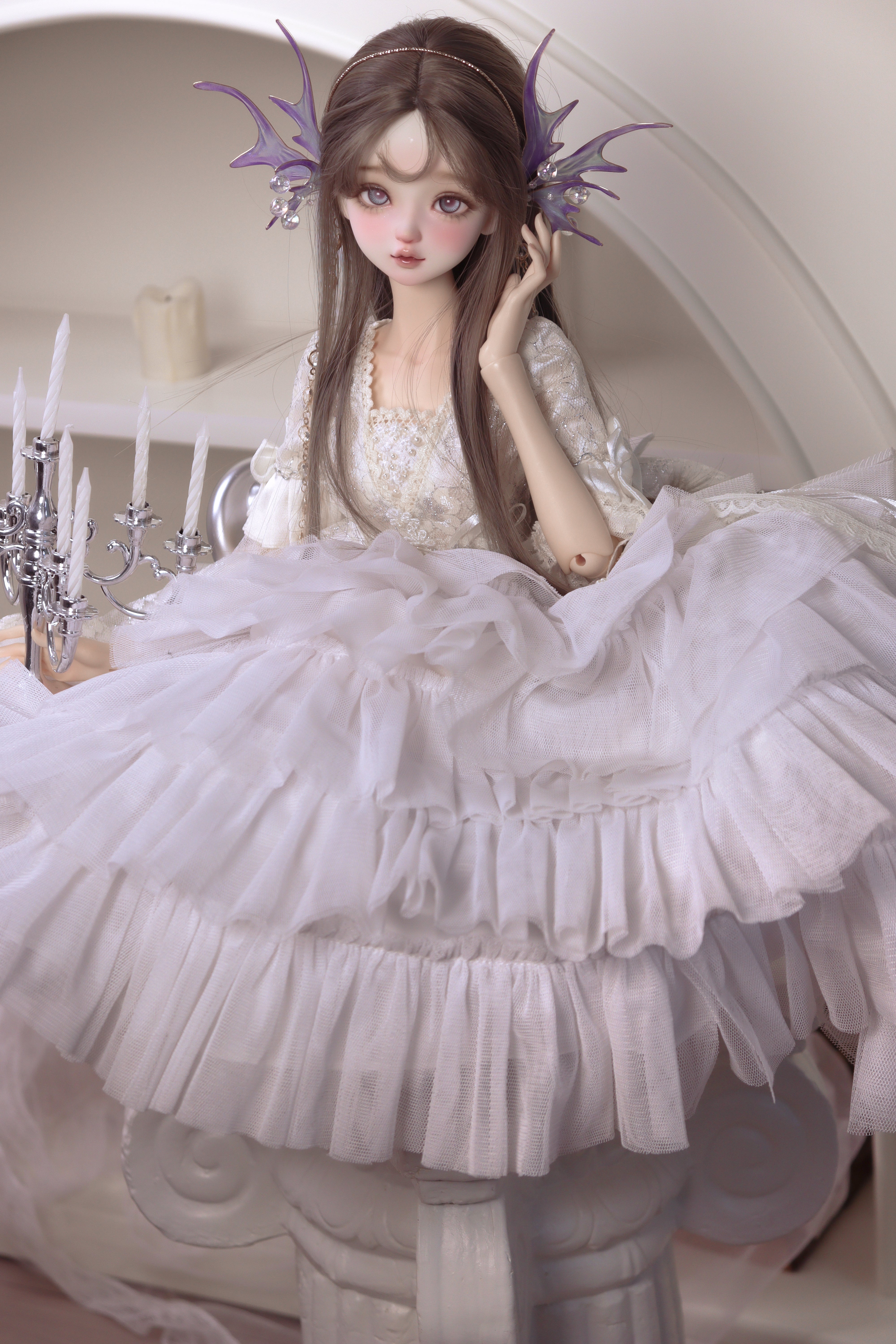 QianQian 1/3 BJD Head DunDun