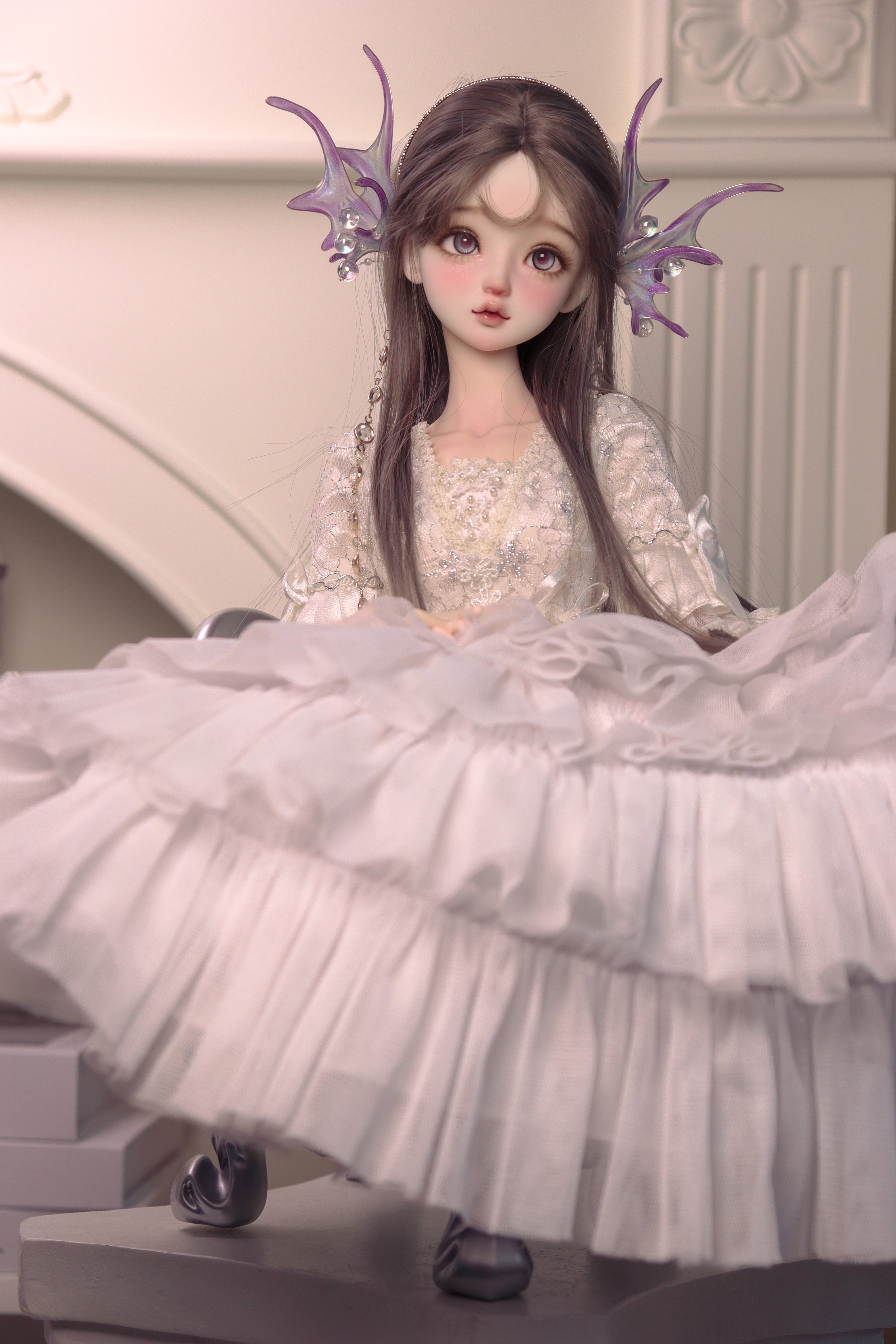 QianQian 1/3 BJD Head DunDun