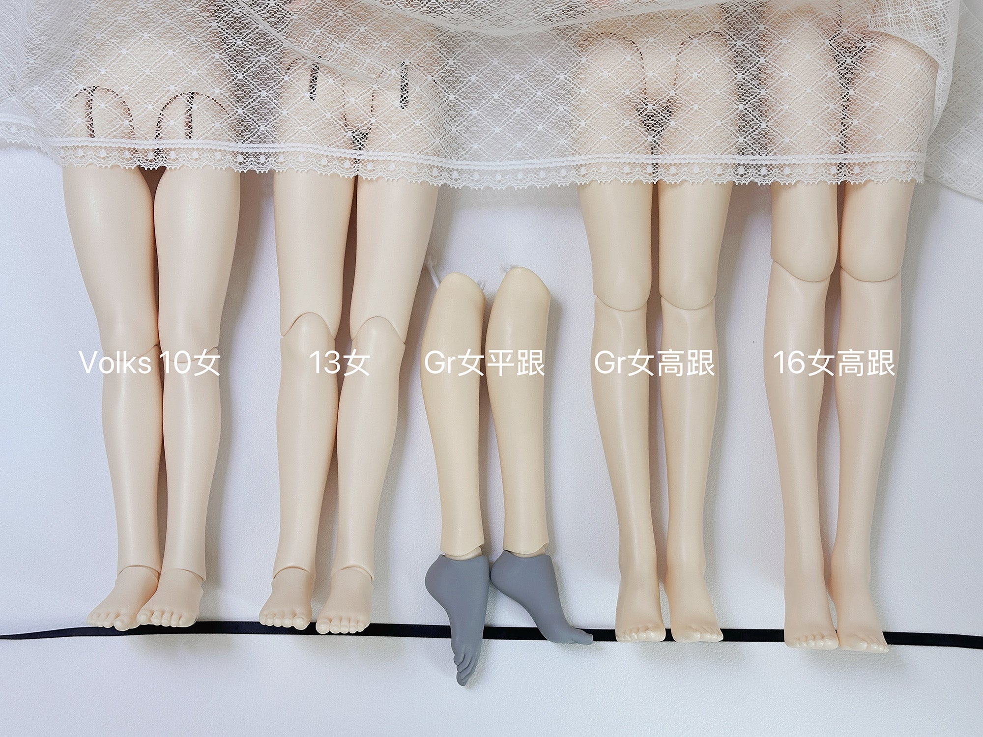 Romantic In Apertures BJD hands and feet accessories for 1/3 Volks