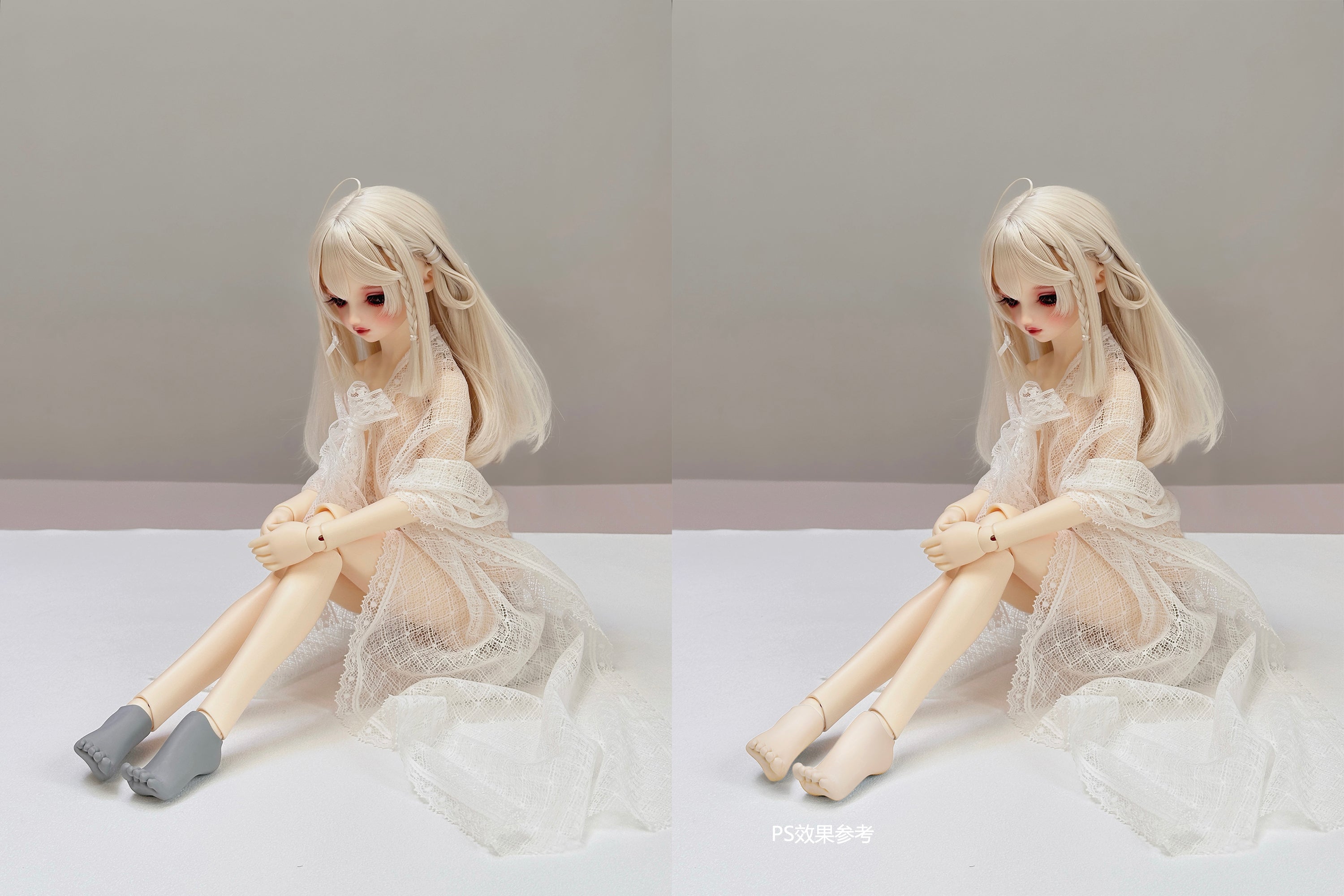 Romantic In Apertures BJD hands and feet accessories for 1/3 Volks
