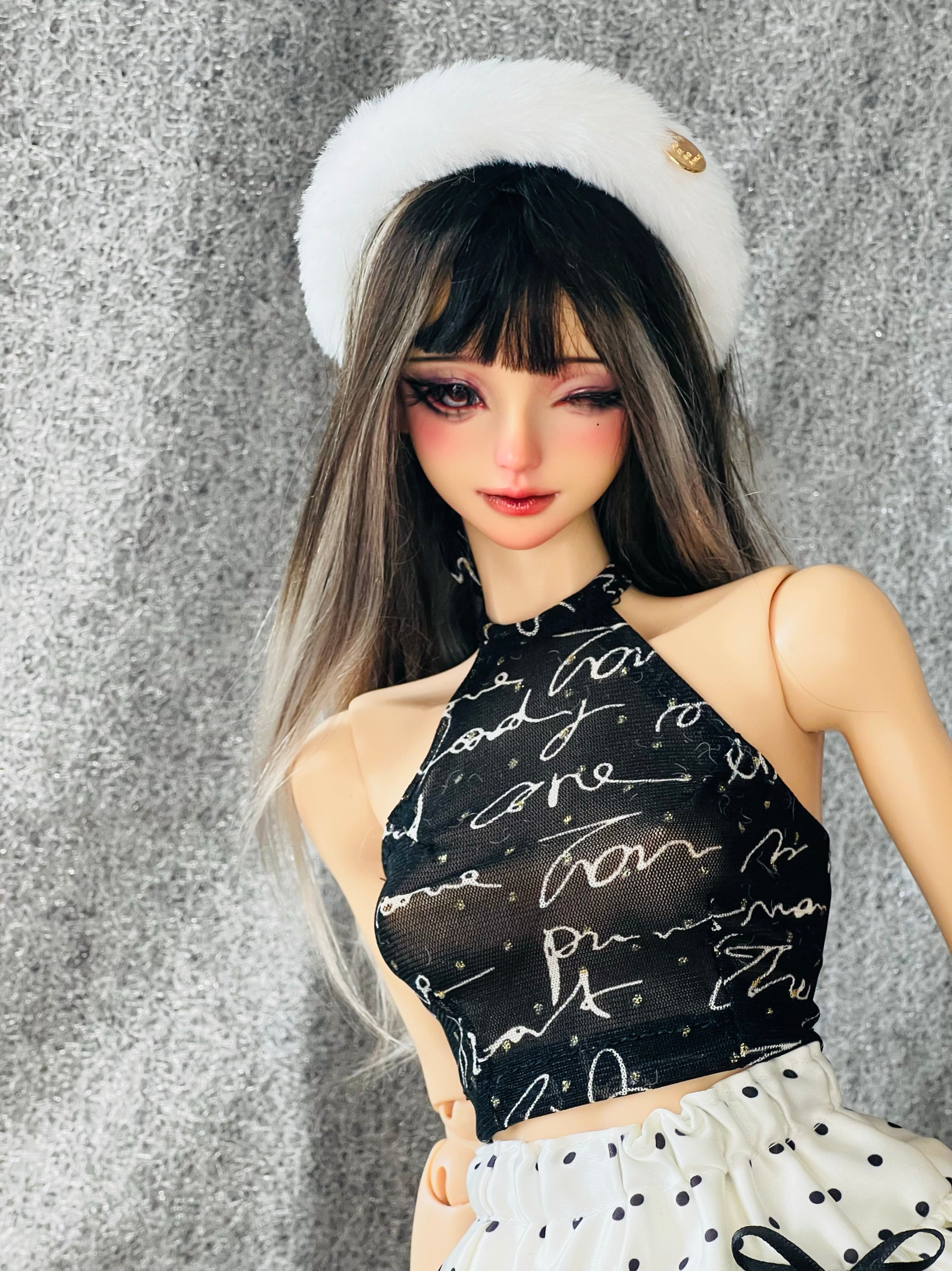 Rosemary 1/4 1/3 Cloud Bubble Skirt BJD clothing