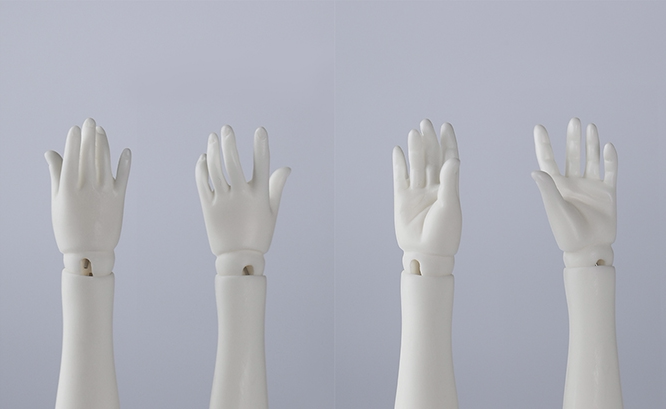 DollZone 1/6 hands for B27 body
