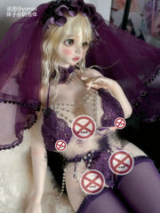 Minimalism 1/3 Lace layering set BJD clothing