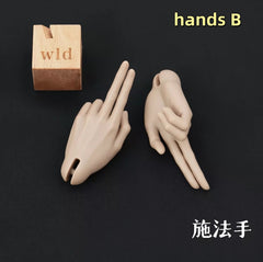 WonderlandDoll BJD hands and feet for Soren 70cm body