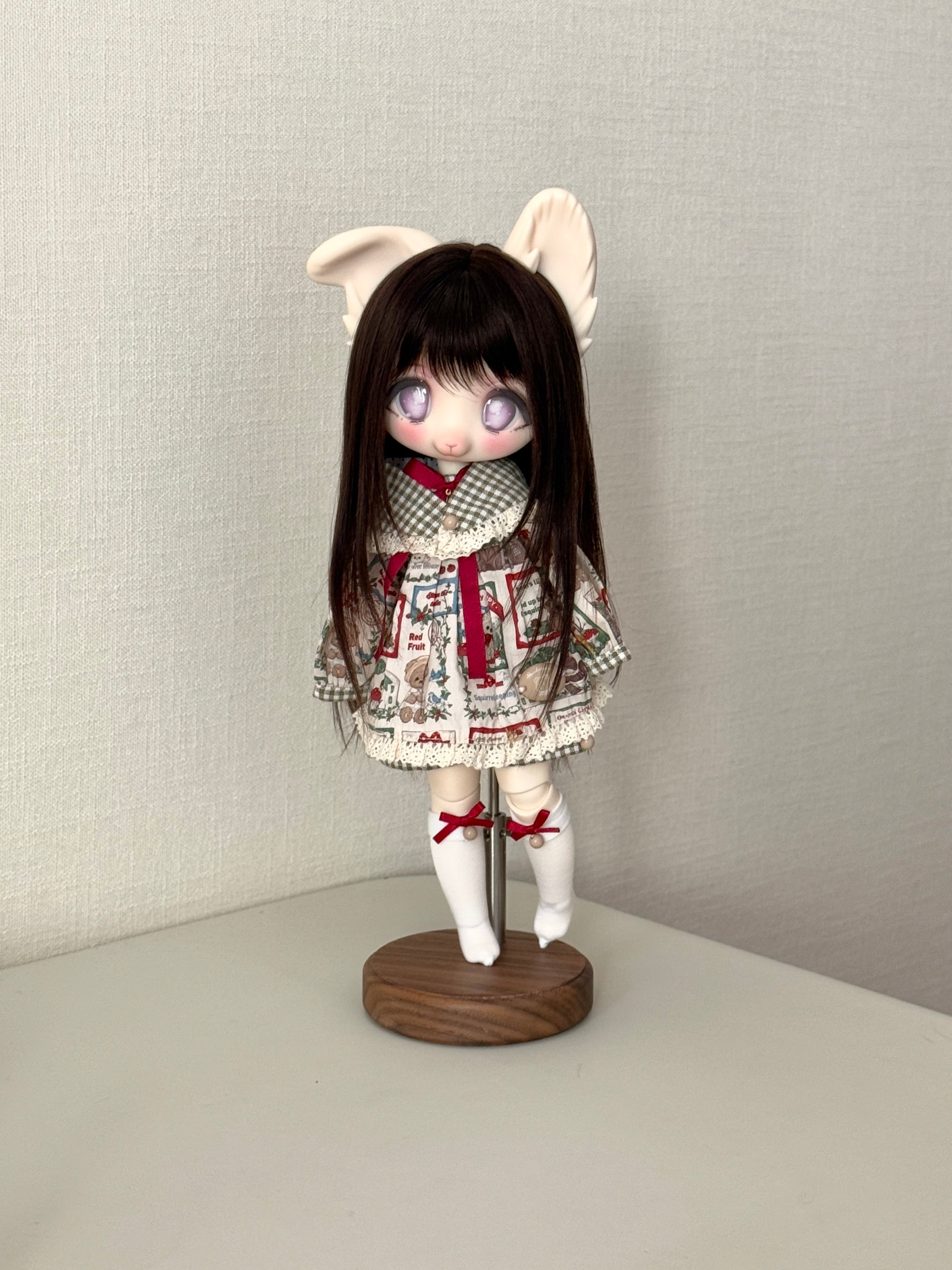 Awen 1/3 1/4 1/6 BJD wigs  Layered Hair Russia Mohair代购