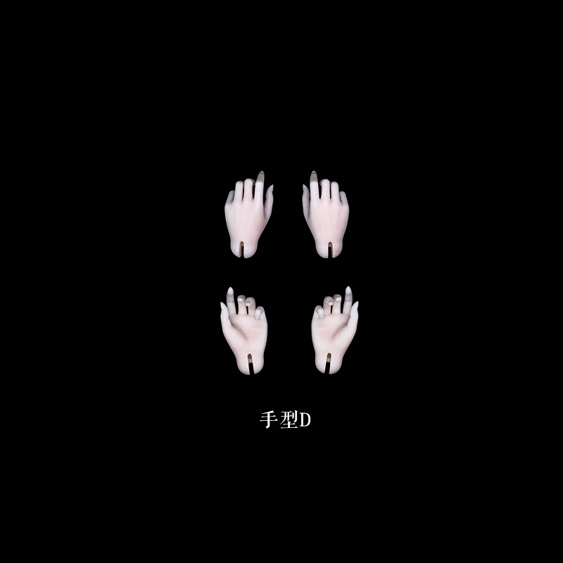 AEDOLL 1/4 bjd hands and feet for 1/4 WuMian body