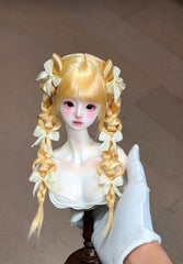 Awen 1/3 1/4 Butterfly Heart Braid BJD wigs Russia Mohair代购