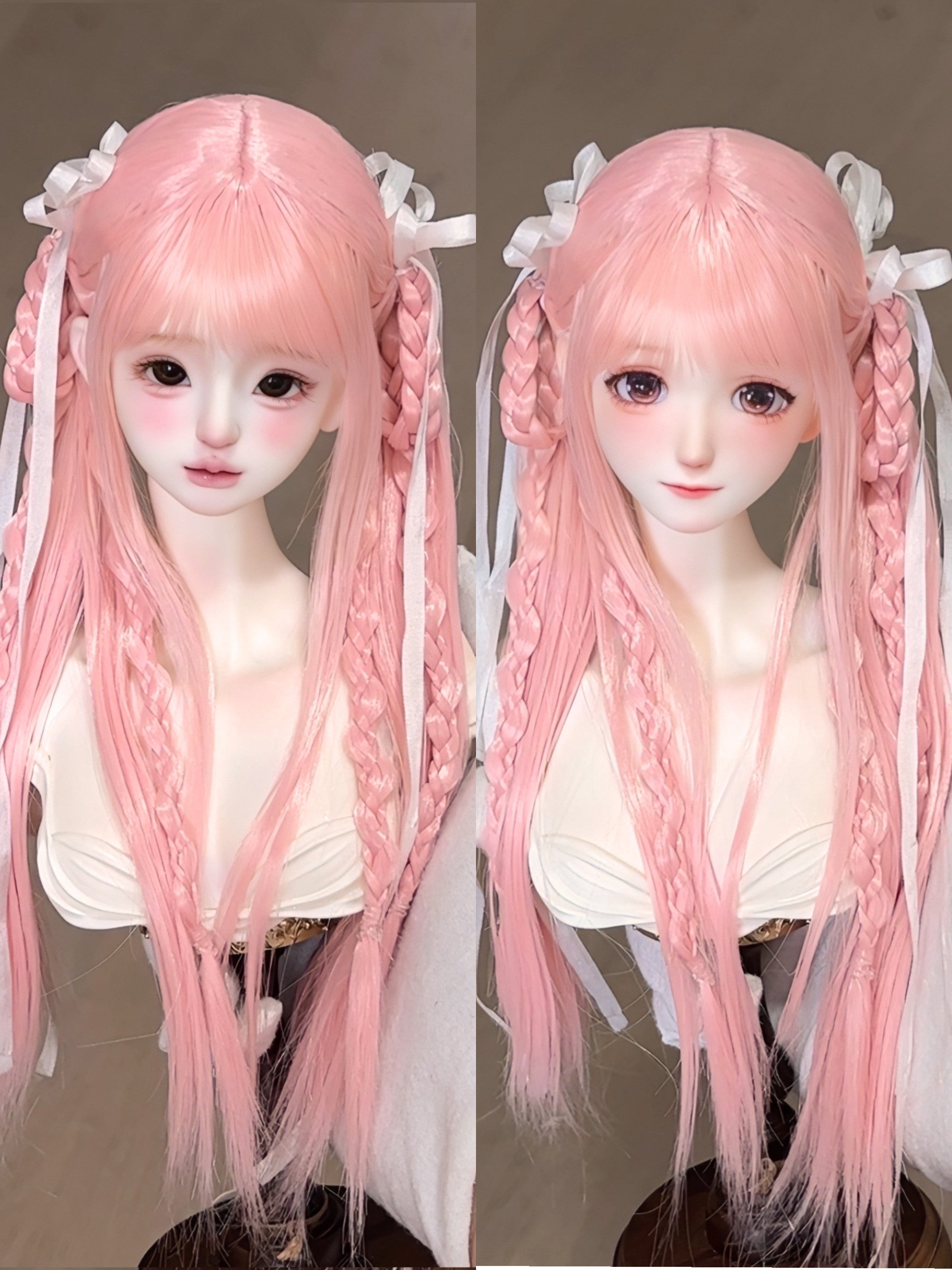 Awen 1/3 1/4 1/6 Lop-eared Rabbit BJD wigs Russia Mohair代购
