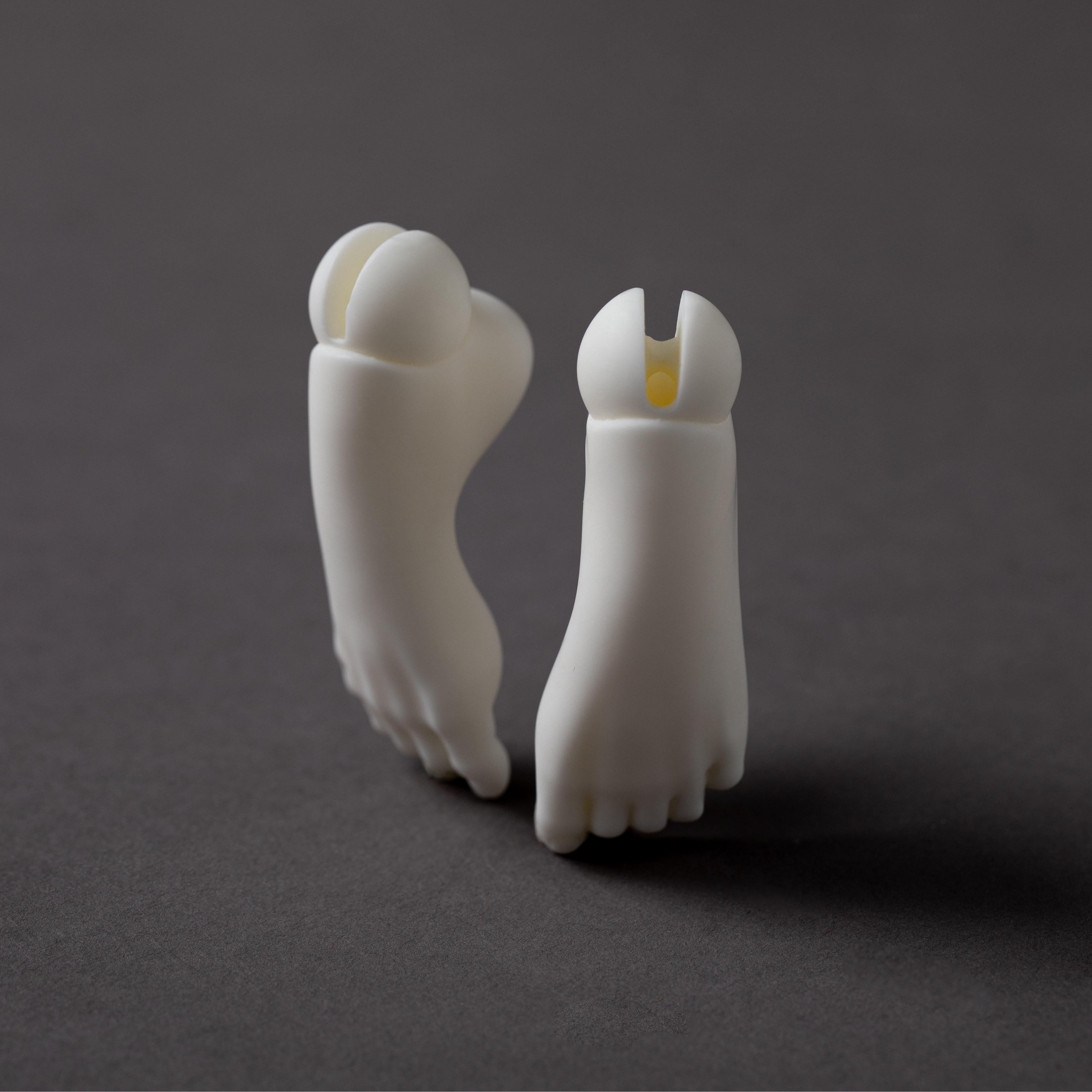 DollZone 1/4 bjd hands and feet for 43cm male sweet rabbit body