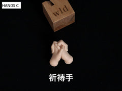 WonderlandDoll hands and feet for 1/4 Lyra BJD body
