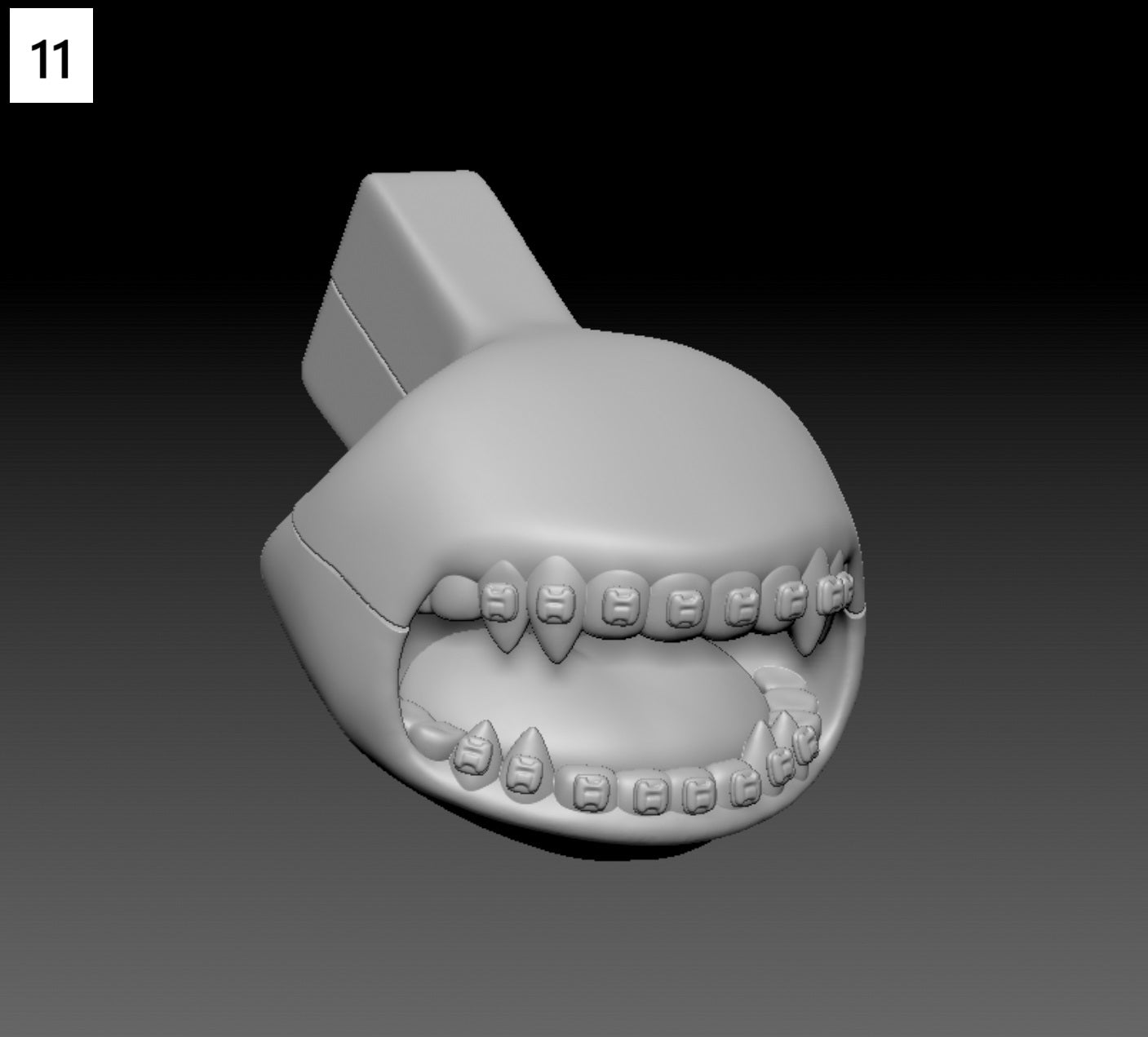 ShouShouDoll hands/ teeth/ tongue for 1/4 Cat Coco body