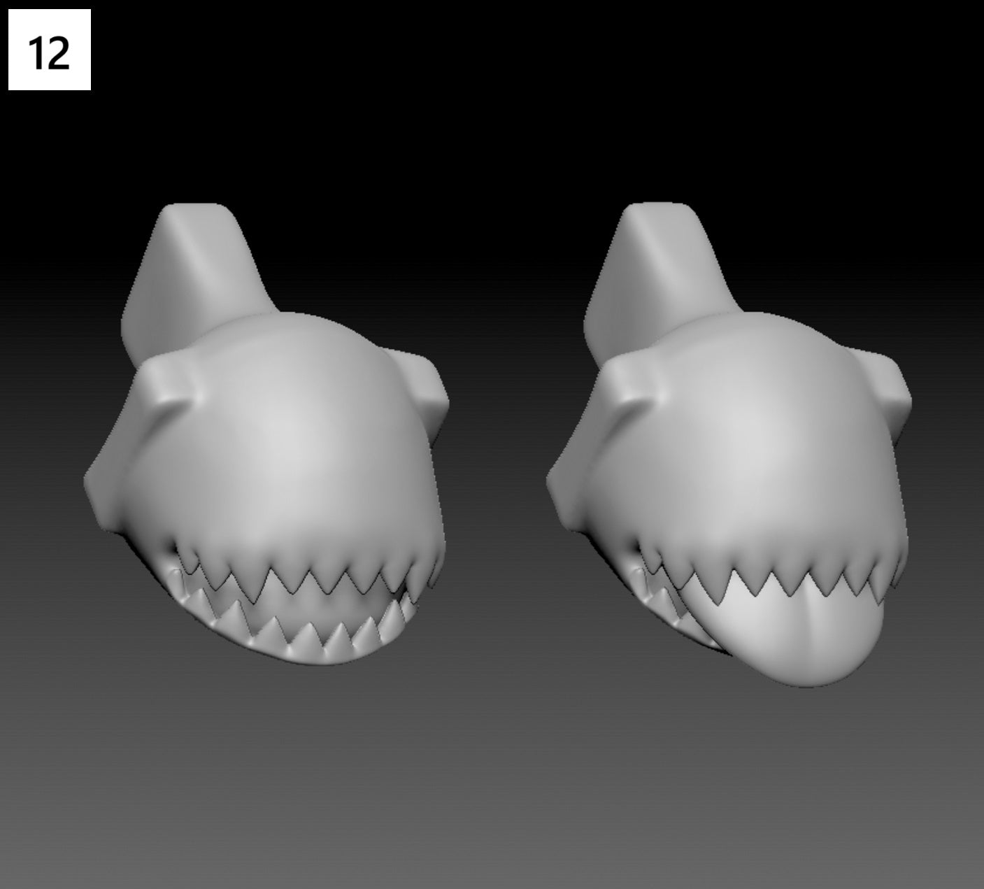 ShouShouDoll hands/ teeth/ tongue for 1/4 Cat Coco body