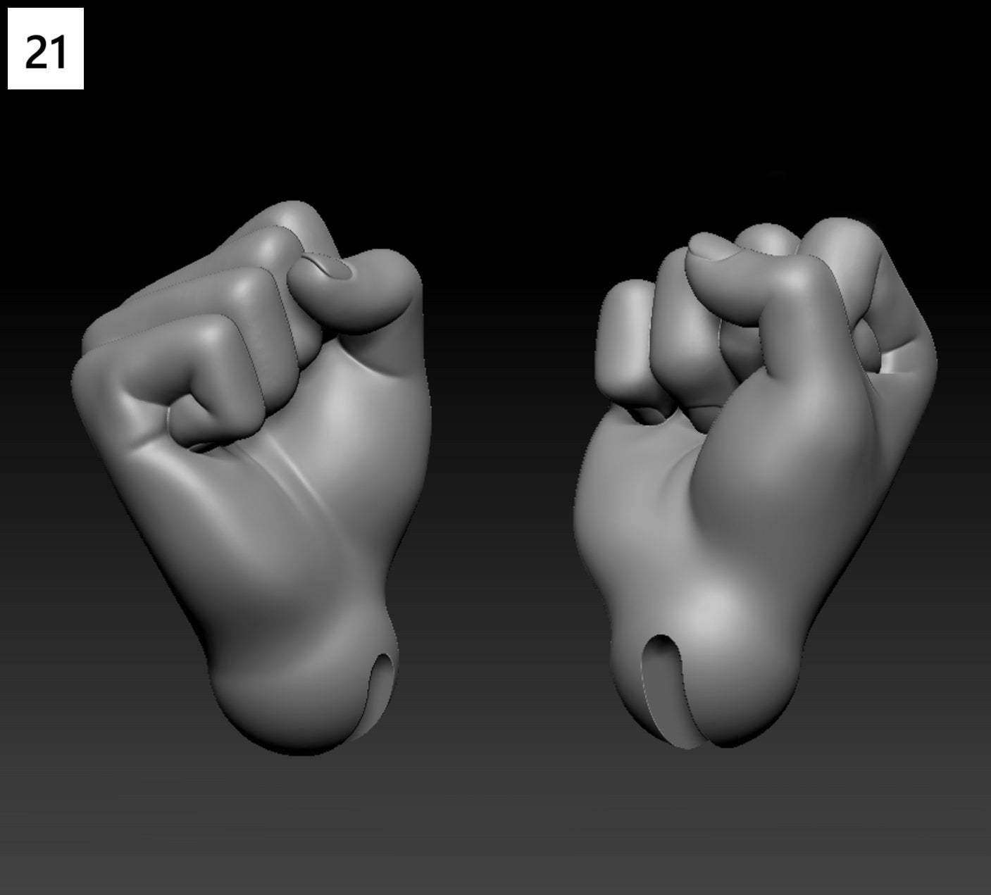 ShouShouDoll hands/ teeth/ tongue for 1/4 Cat Coco body