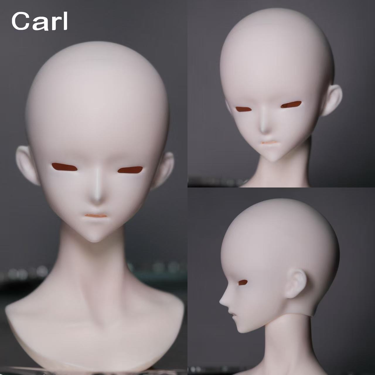 SOII 1/4 BJD head Eros & Carl