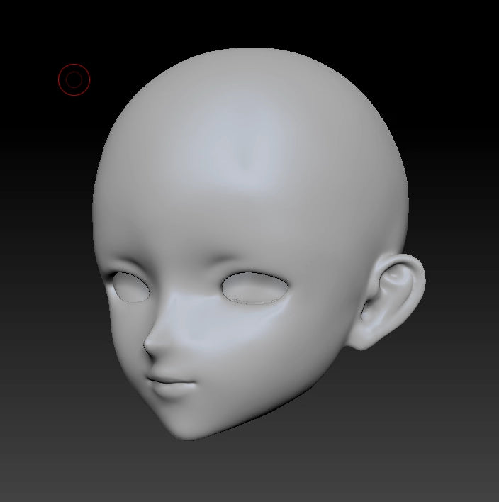 SSRS Doll 1/4 BJD head No.17