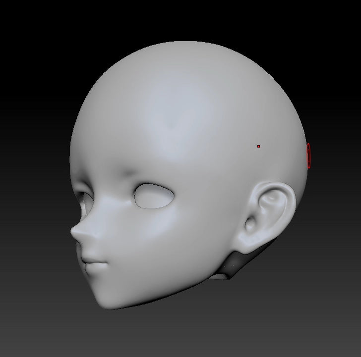 SSRS Doll 1/4 BJD head No.17