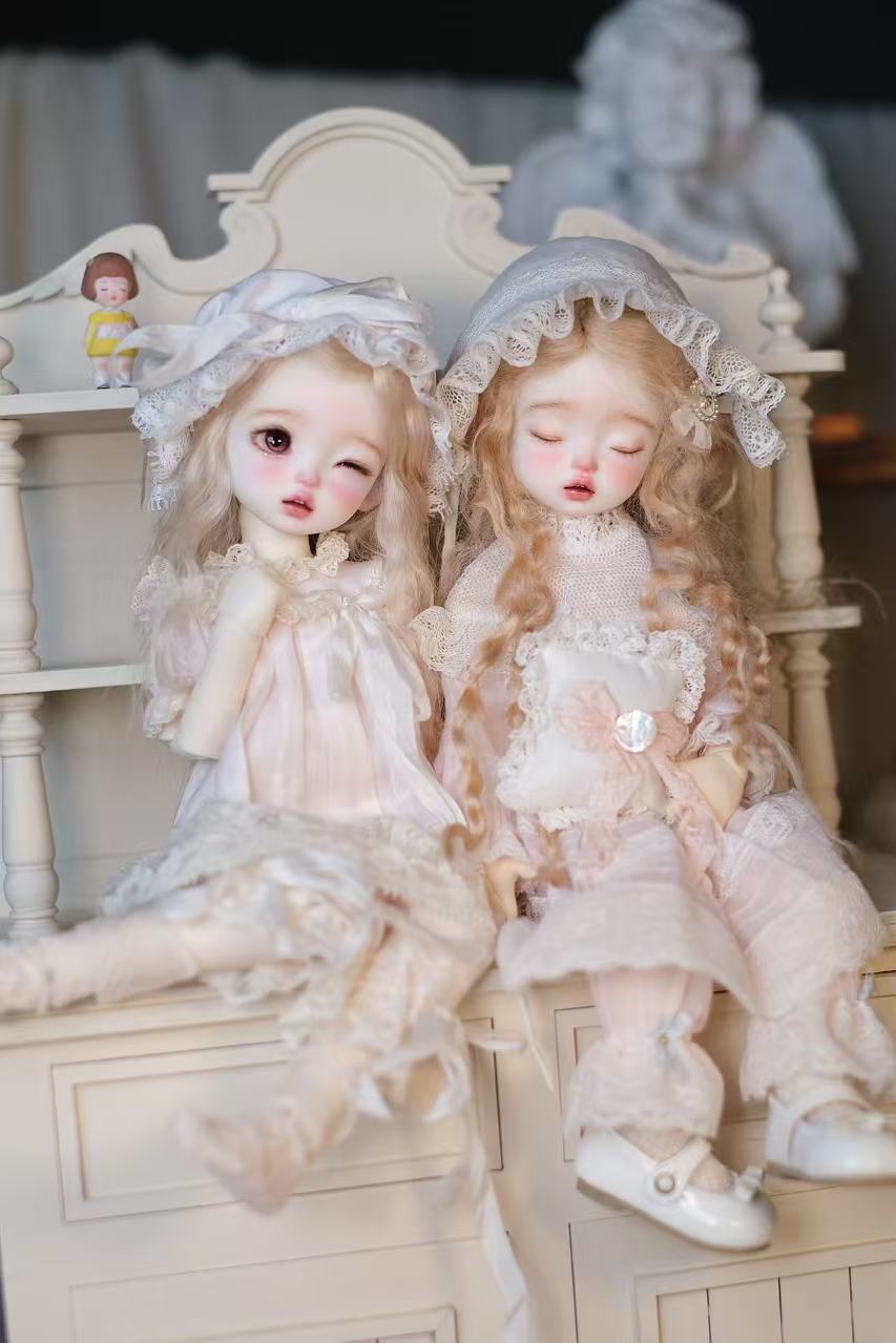 Small Footprint 1/6 BJD Head XiaoAi & YunDuo