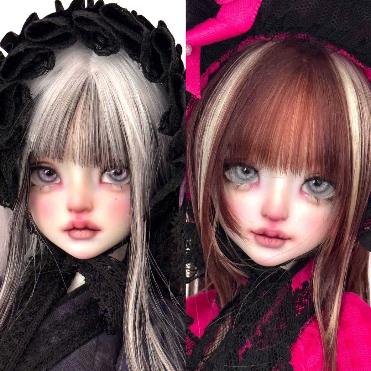 Star Peach 1/4 BJD head QingMing & BaoLan