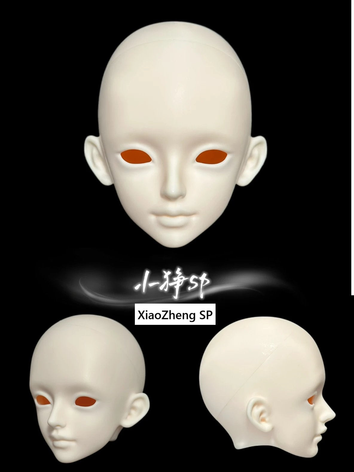 Star Peach 1/4 BJD head XiaoZheng & XiaoZheng SP