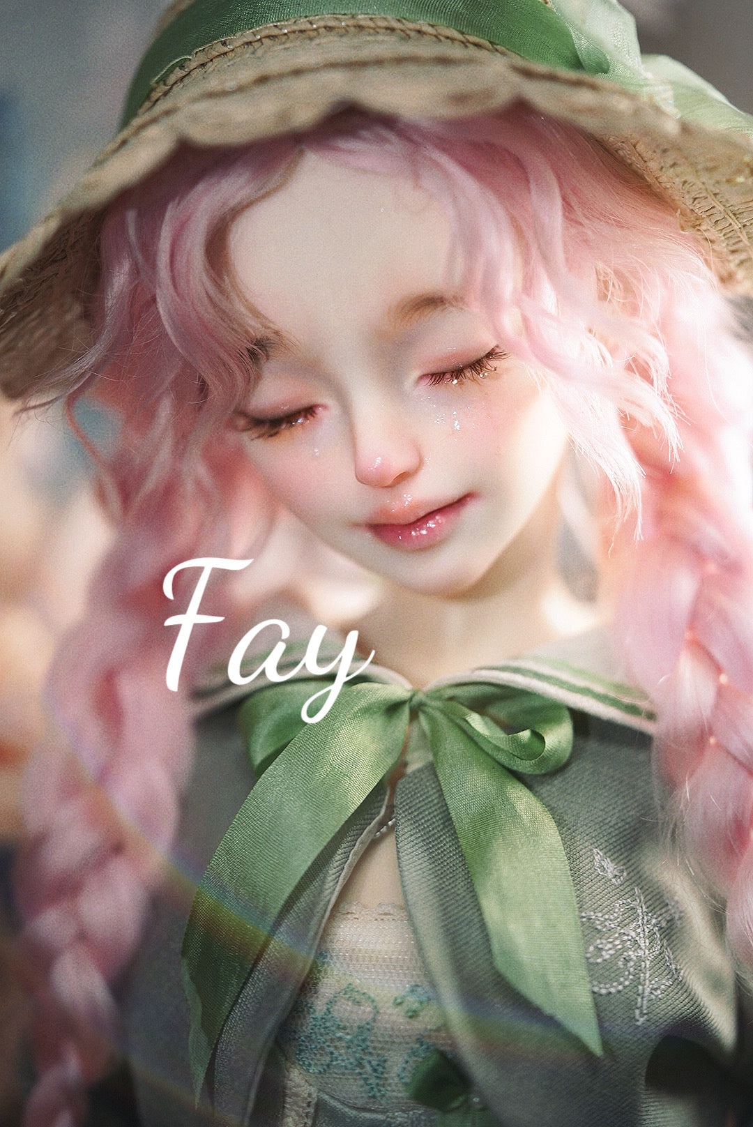 Tianba 1/3 bjd head Fay & Lynn