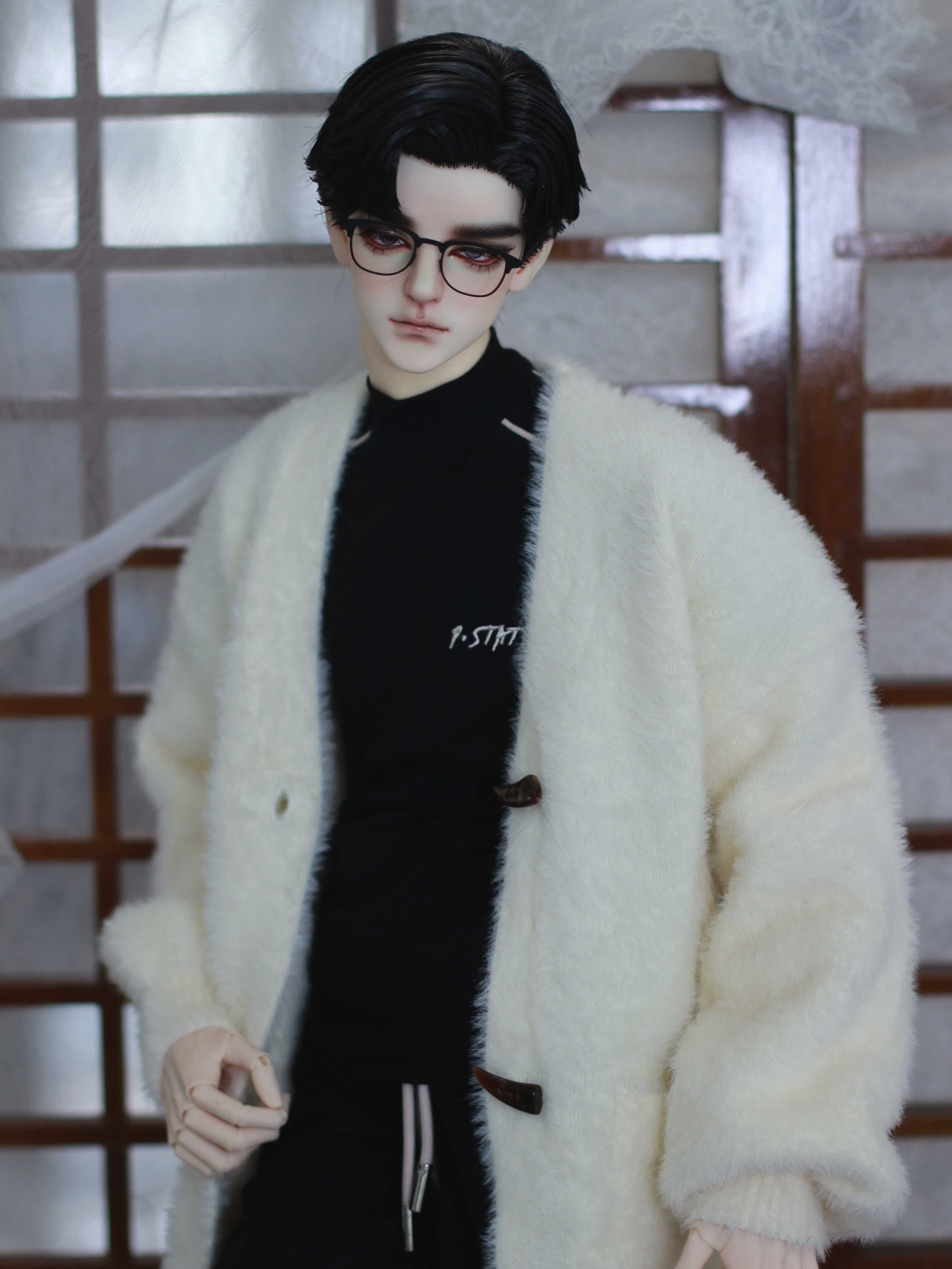 Tod Faux Mink Long Cardigan 1/3 BJD Clothes For Soom ID75