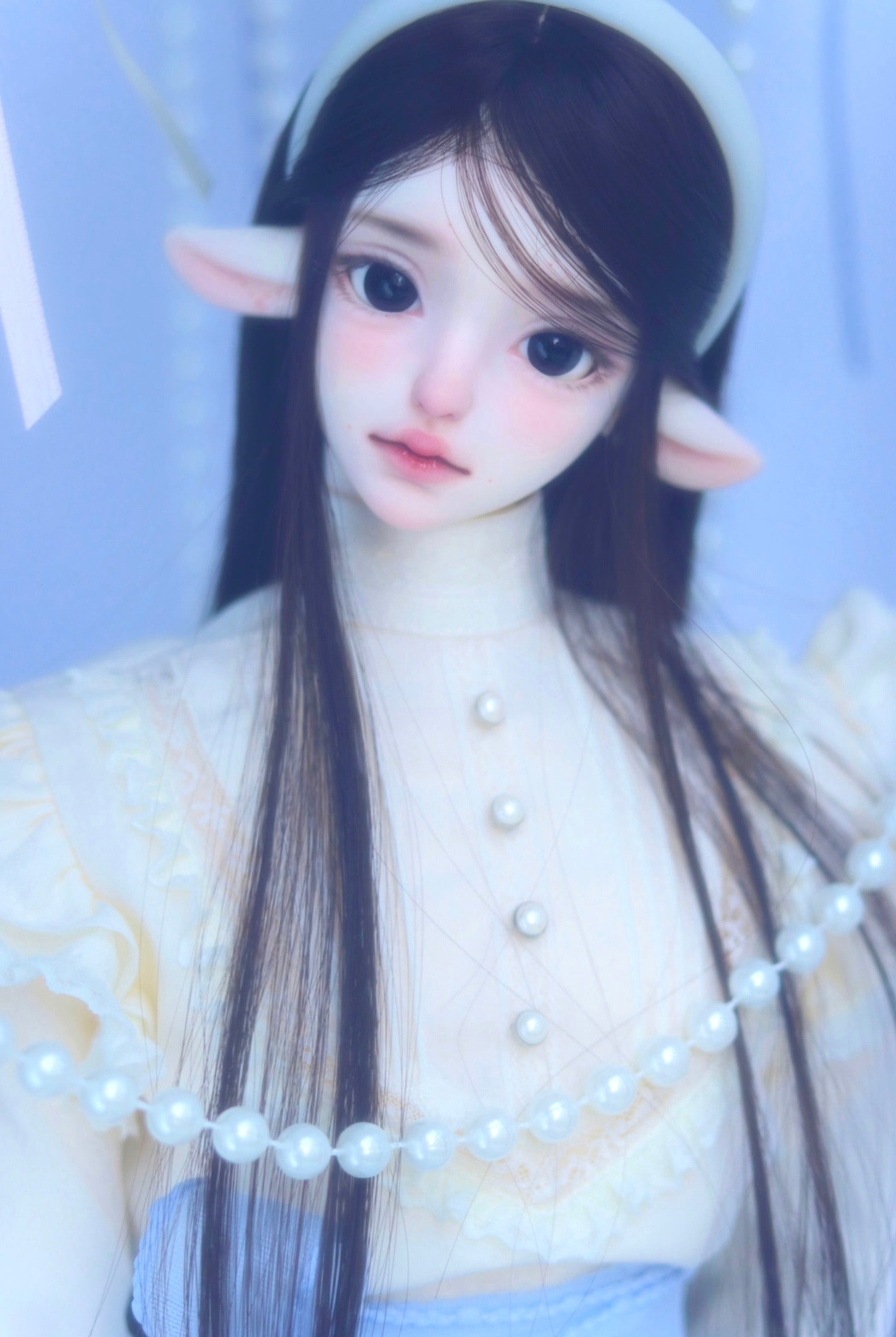 WonderlandDoll Fluffy sheep&human 1/3 head+68body2.0 full set bjd