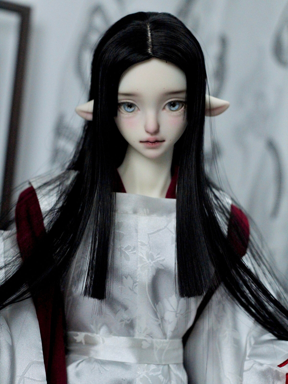 WonderlandDoll Fluffy sheep&human 1/3 head+68body2.0 full set bjd